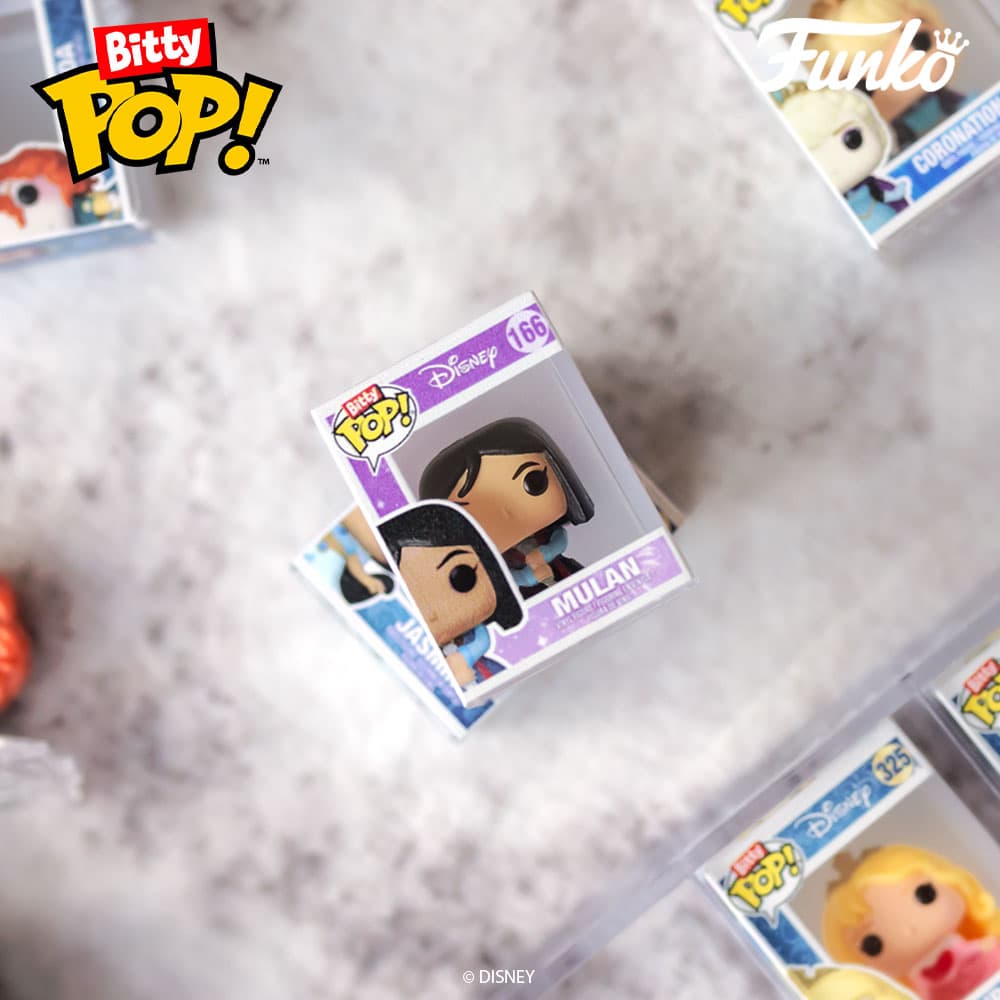 Alternative view of Bitty Pop! Disney Princess 4-Pack Series 1