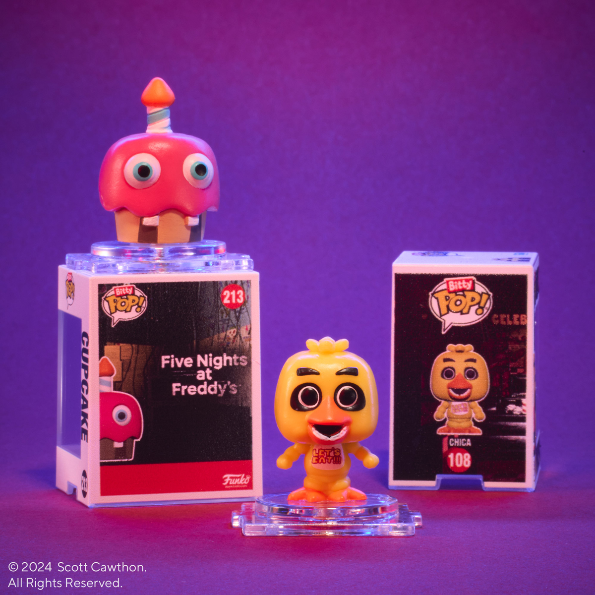 Alternative view of Bitty Pop! Five Nights at Freddy's 4-Pack Series 2