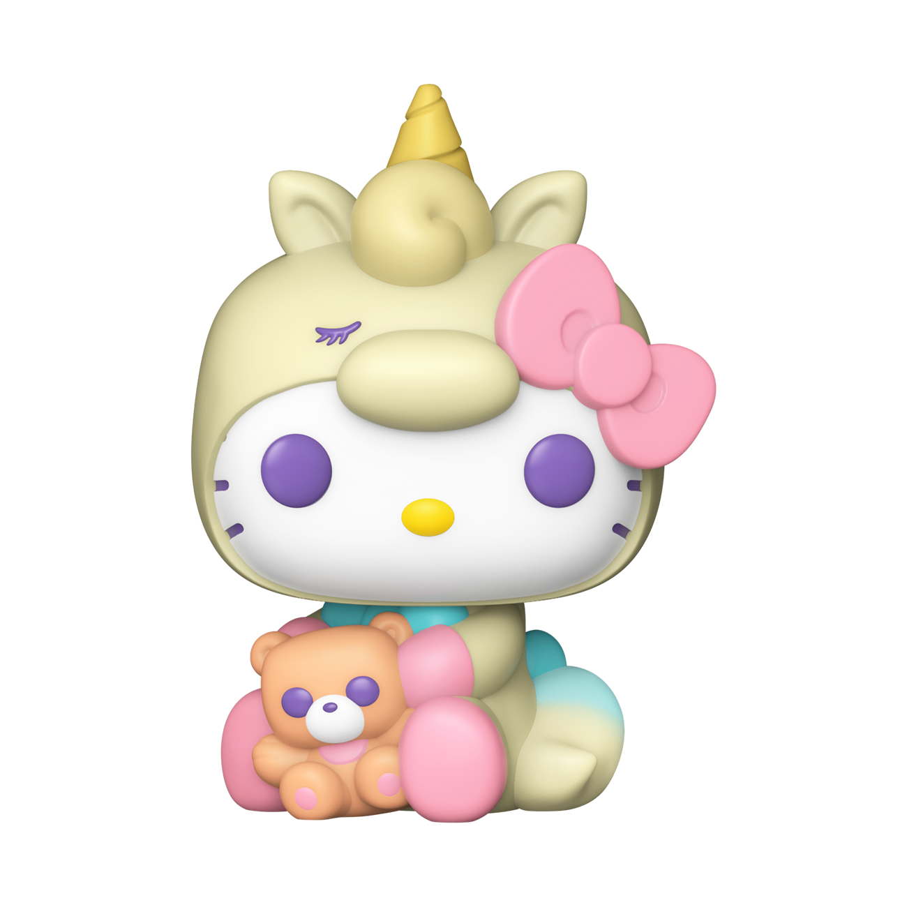 Bitty Pop! & Accessories Hello Kitty (Unicorn) & Keychain - Image 3
