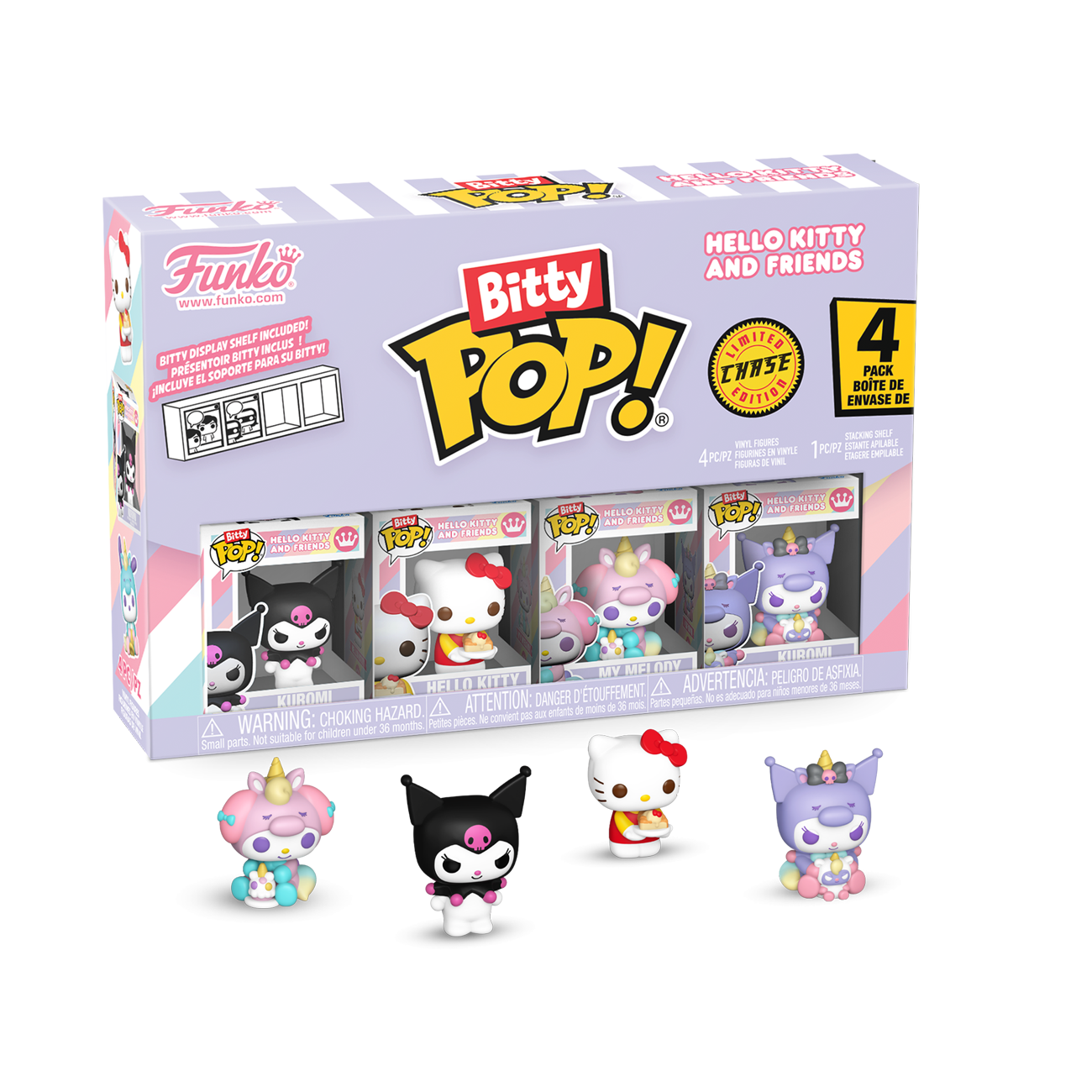 Bitty Pop! Hello Kitty and Friends 4-Pack Series 3