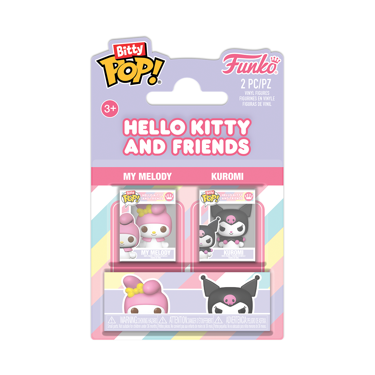 Bitty Pop! My Melody & Kuromi 2-Pack