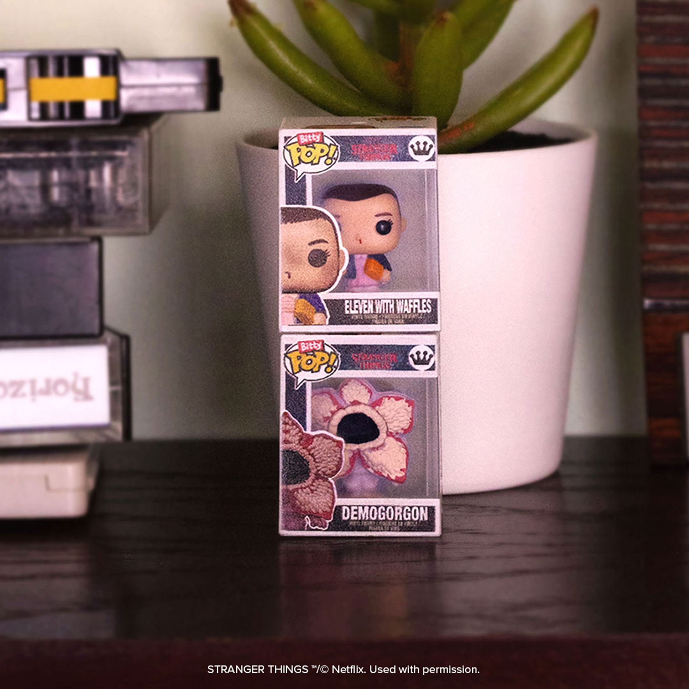 Alternative view of Bitty Pop! Eleven & Demogorgon 2-Pack