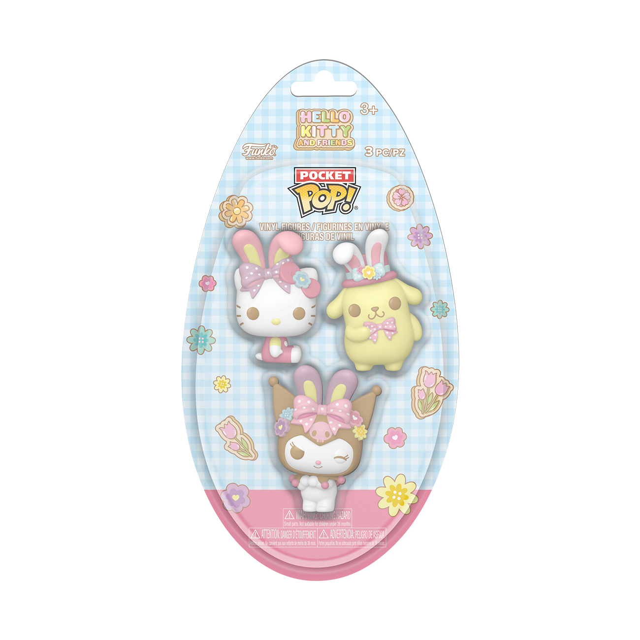 Alternative view of Pocket Pop! Hello Kitty and Friends with Bunny Ears 3-Pack