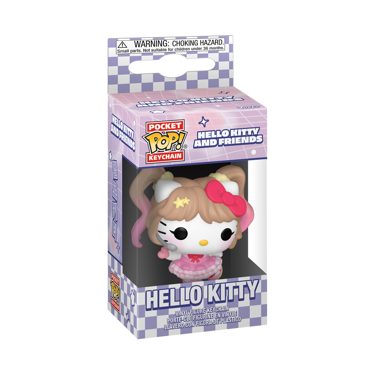 Alternative view of Pop! Keychain Hello Kitty (K-Pop Outfit)