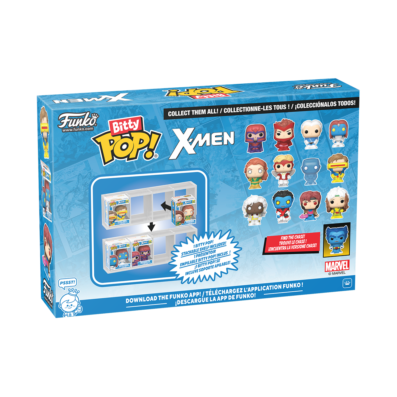 Alternative view of Bitty Pop! X-Men 4-Pack Series 3