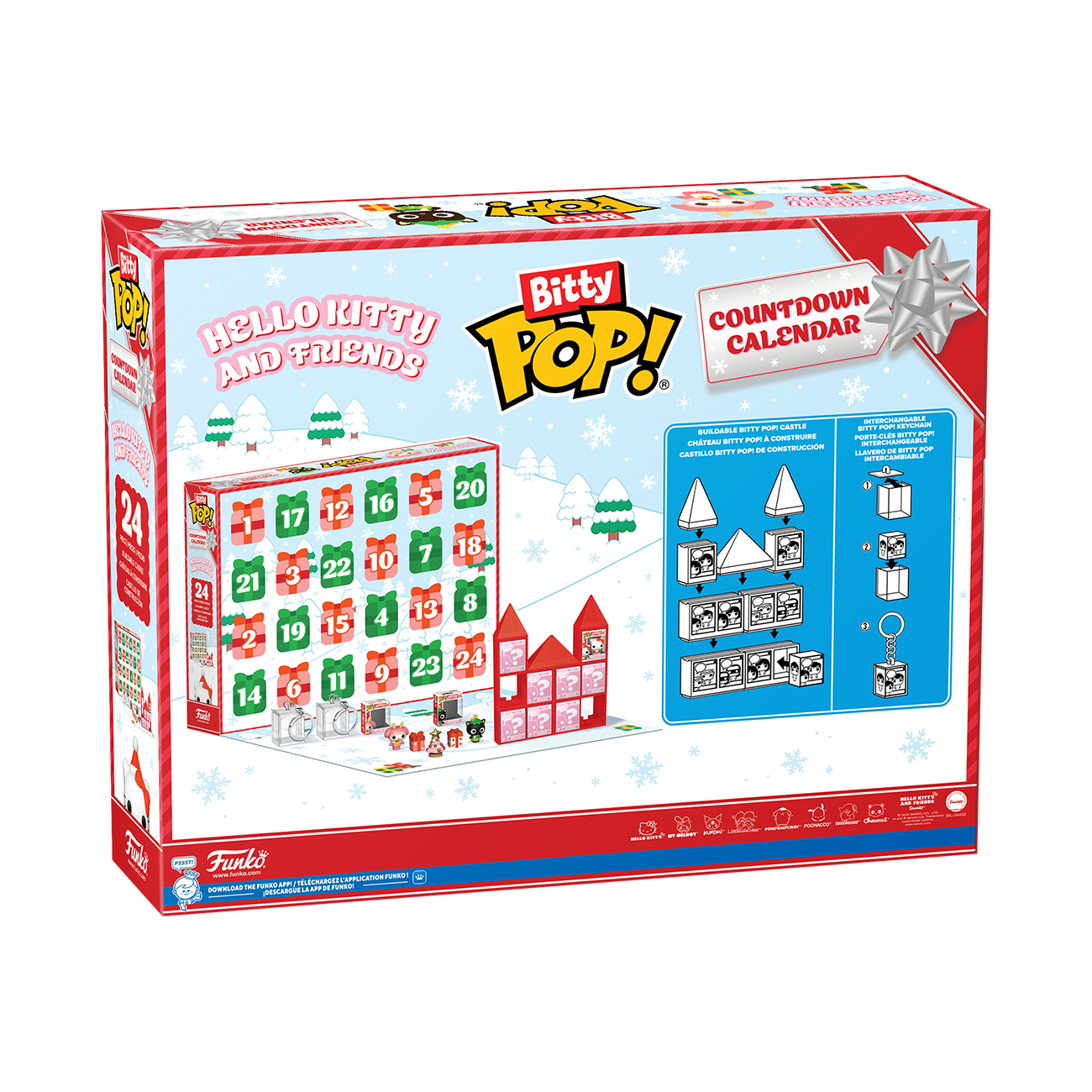Alternative view of Bitty Pop! Hello Kitty Advent Countdown Calendar