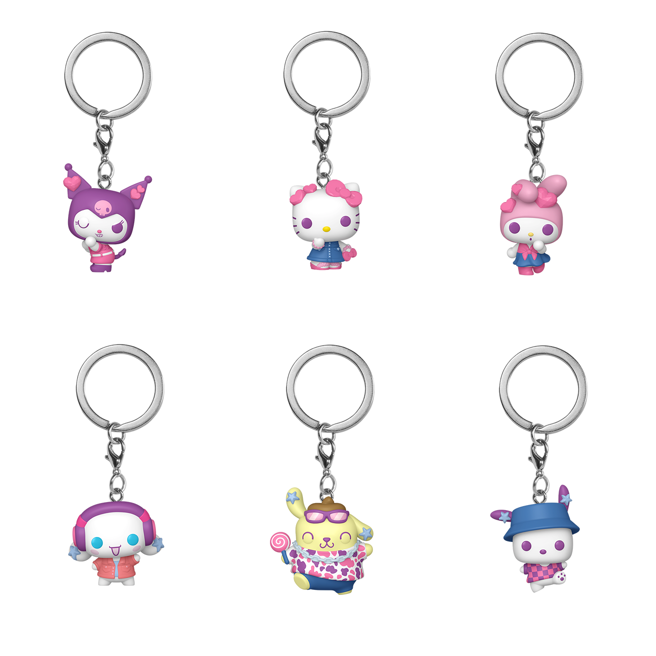 Alternative view of Mystery Pop! Keychain Hello Kitty & Friends Y2K Digital Dream