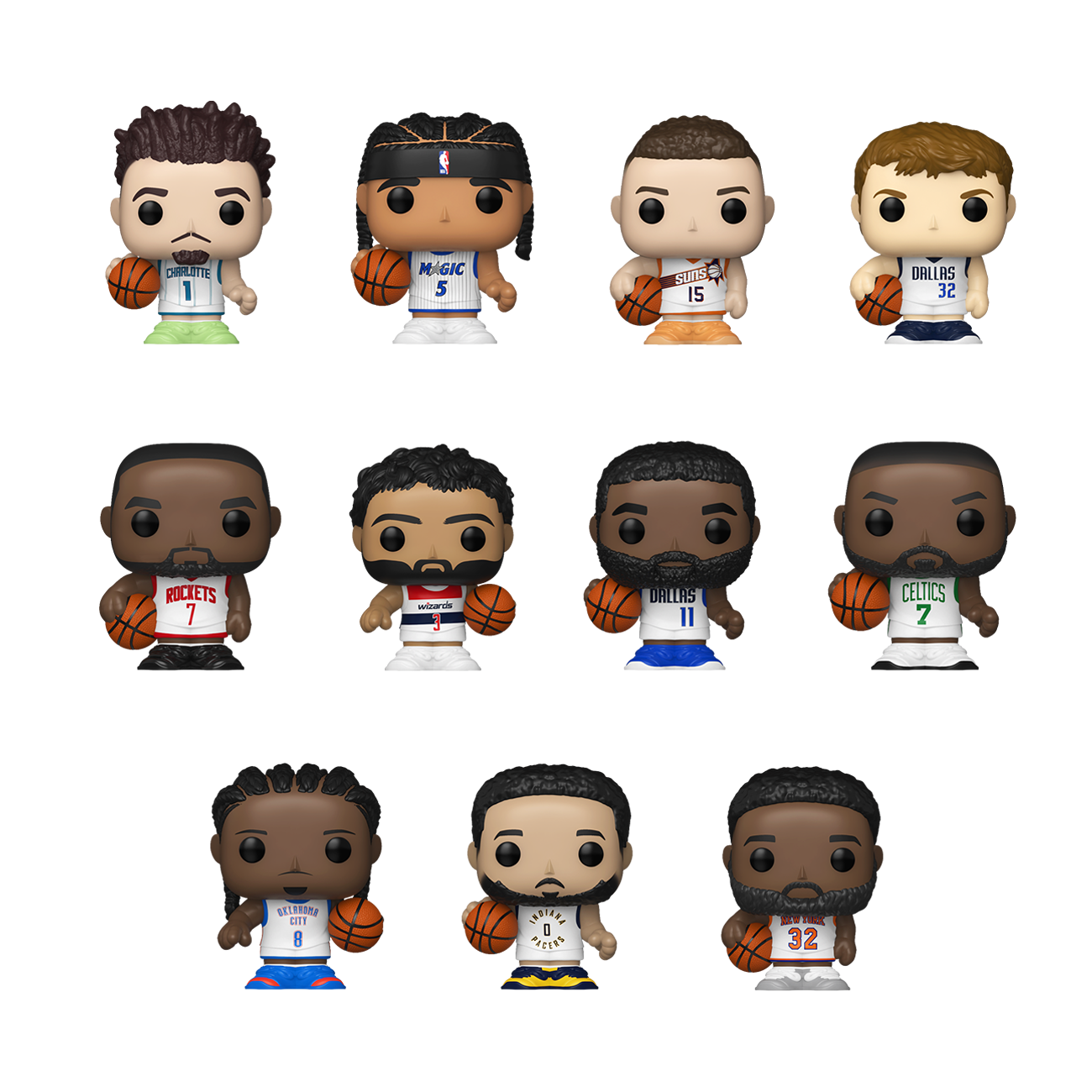 Alternative view of Mystery Bitty Pop! NBA (Basketball)