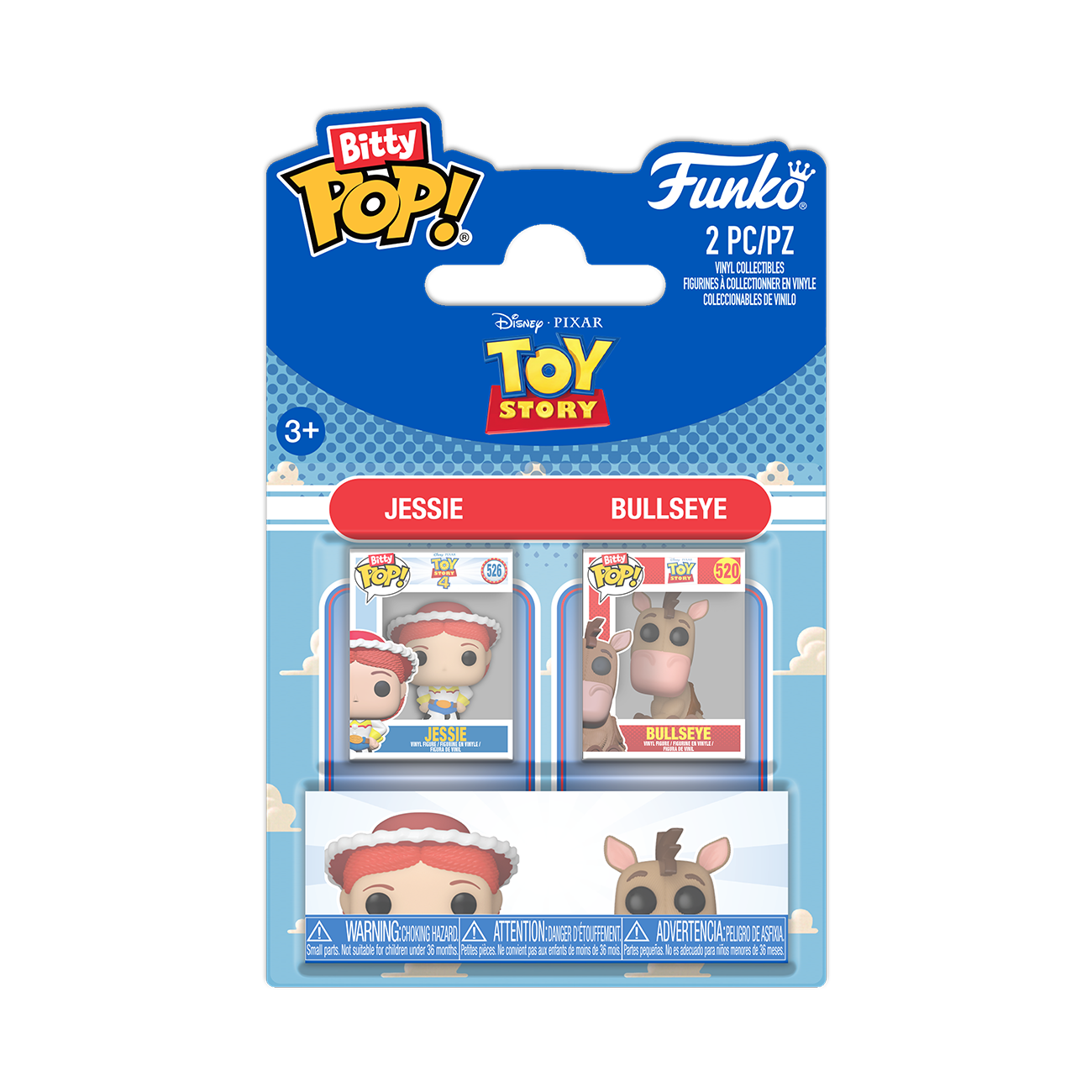 Bitty Pop! Jessie & Bullseye 2-Pack