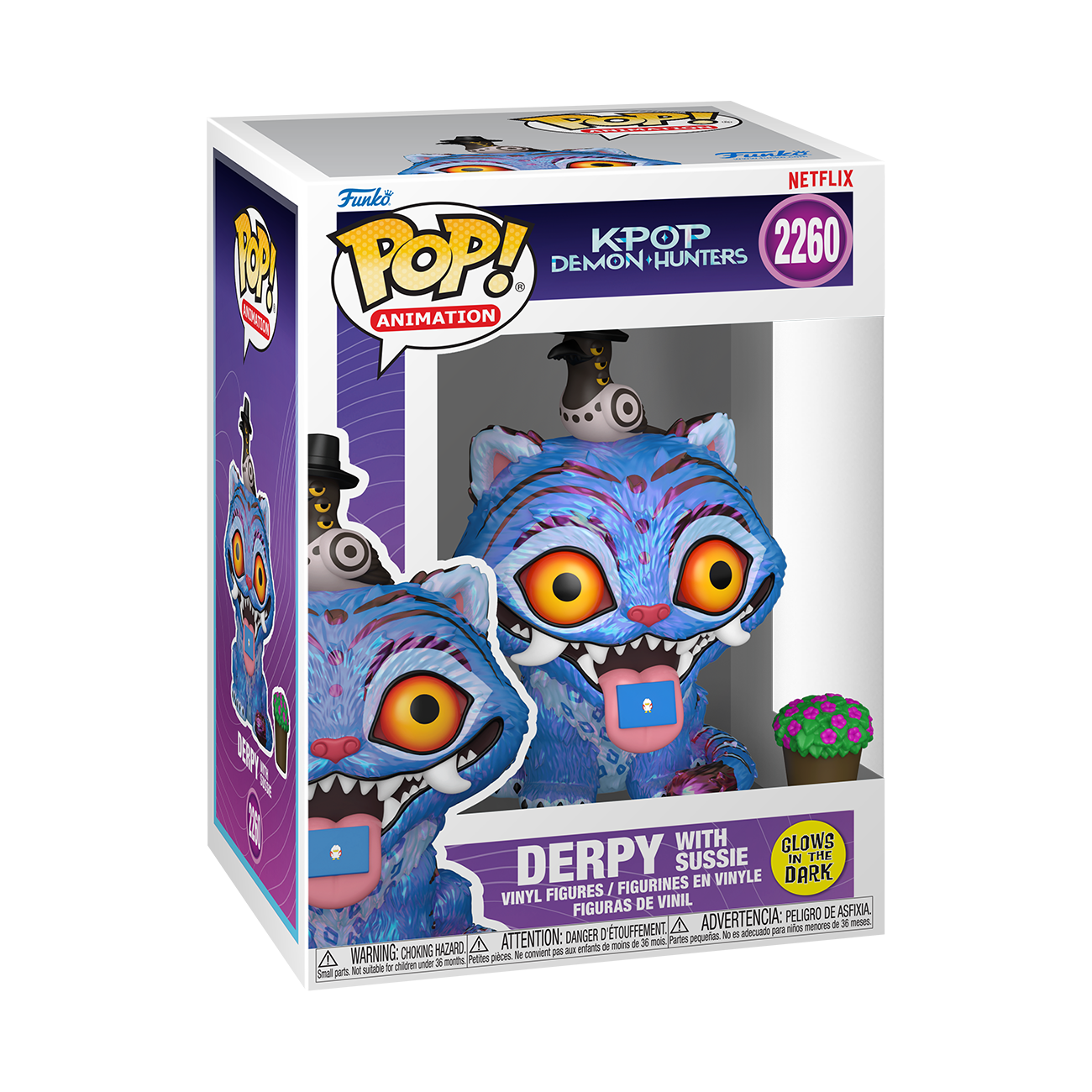 Alternative view of Pop! Derpy with Sussie (Glow)
