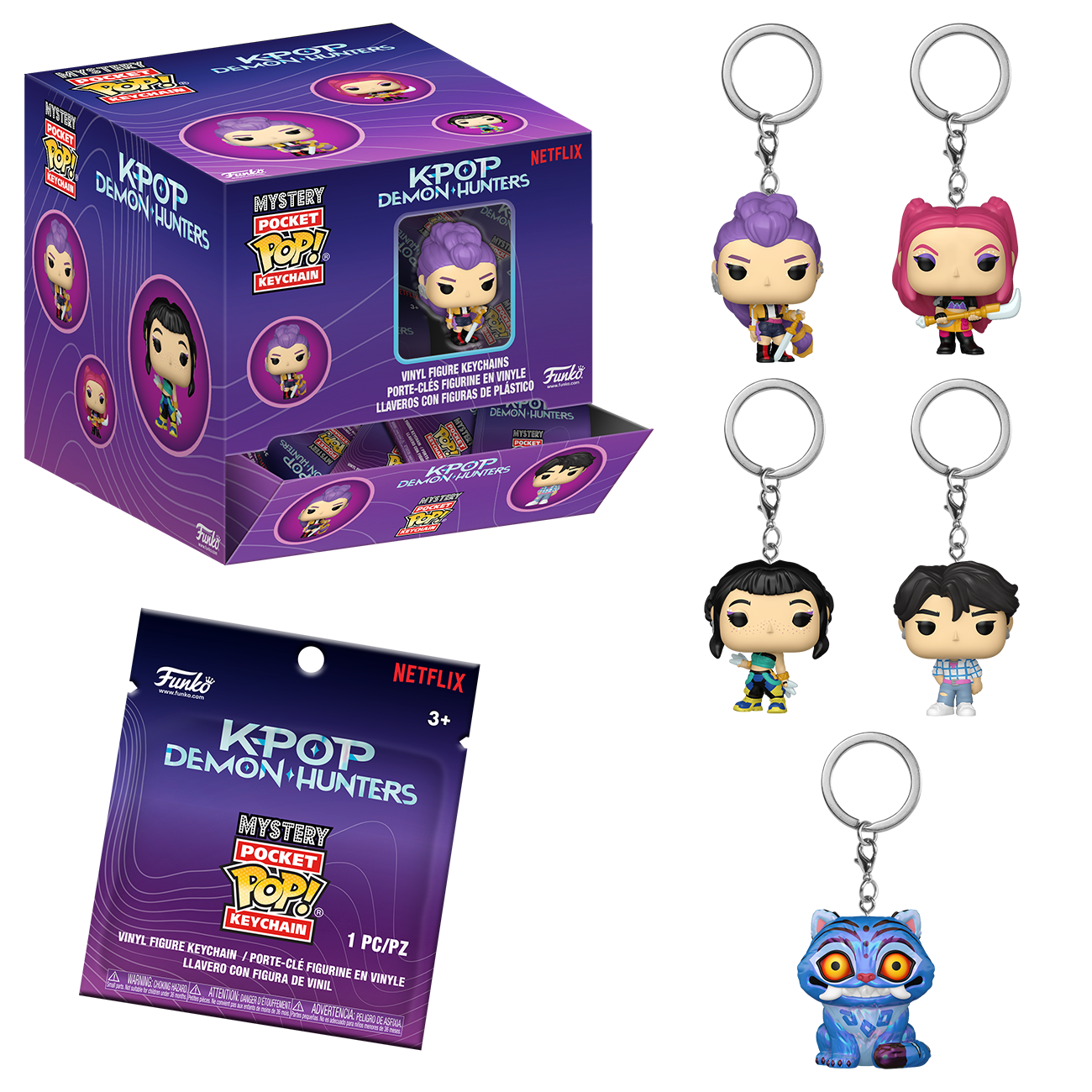 Mystery Pop! Keychain KPop Demon Hunters