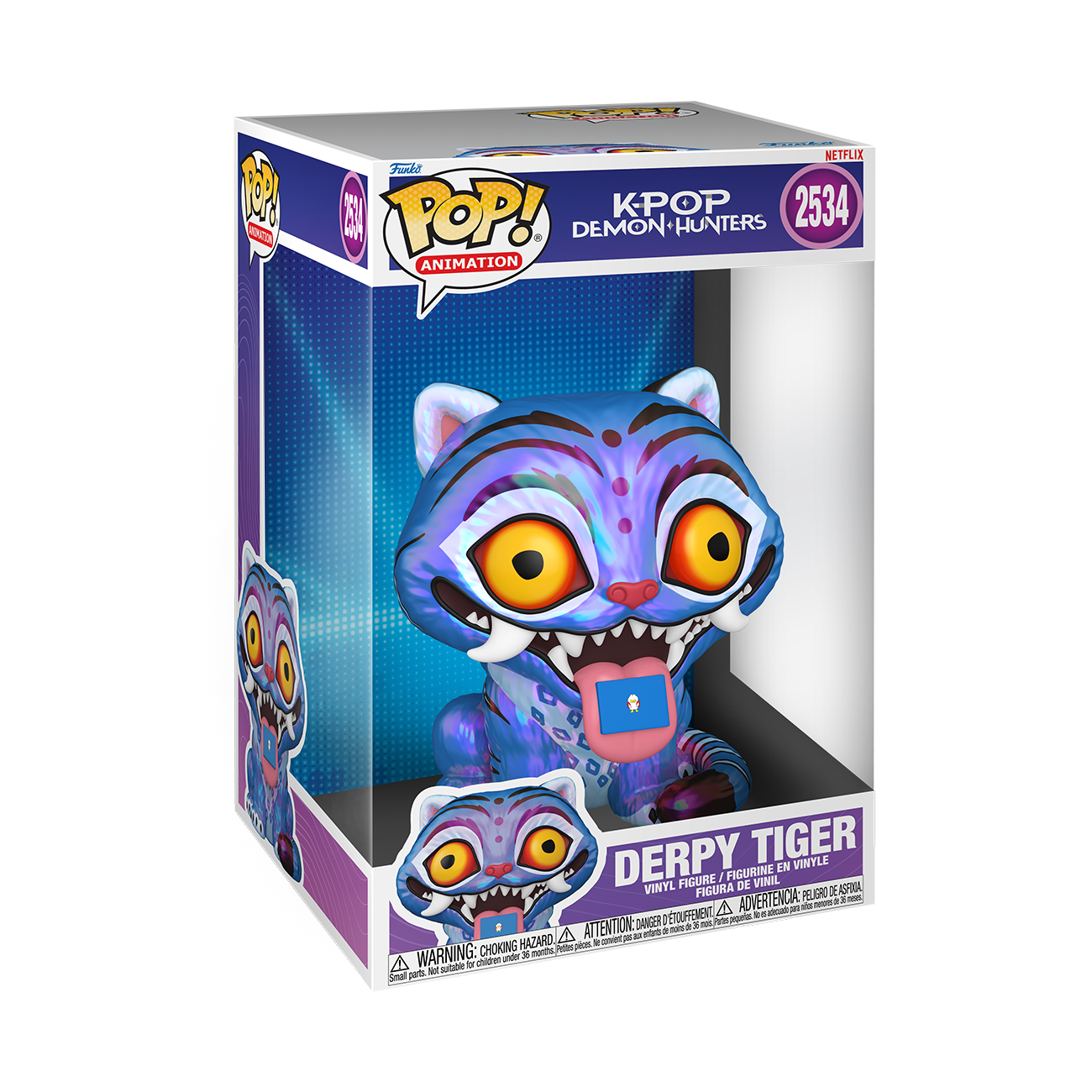Alternative view of Pop! Jumbo Derpy Tiger