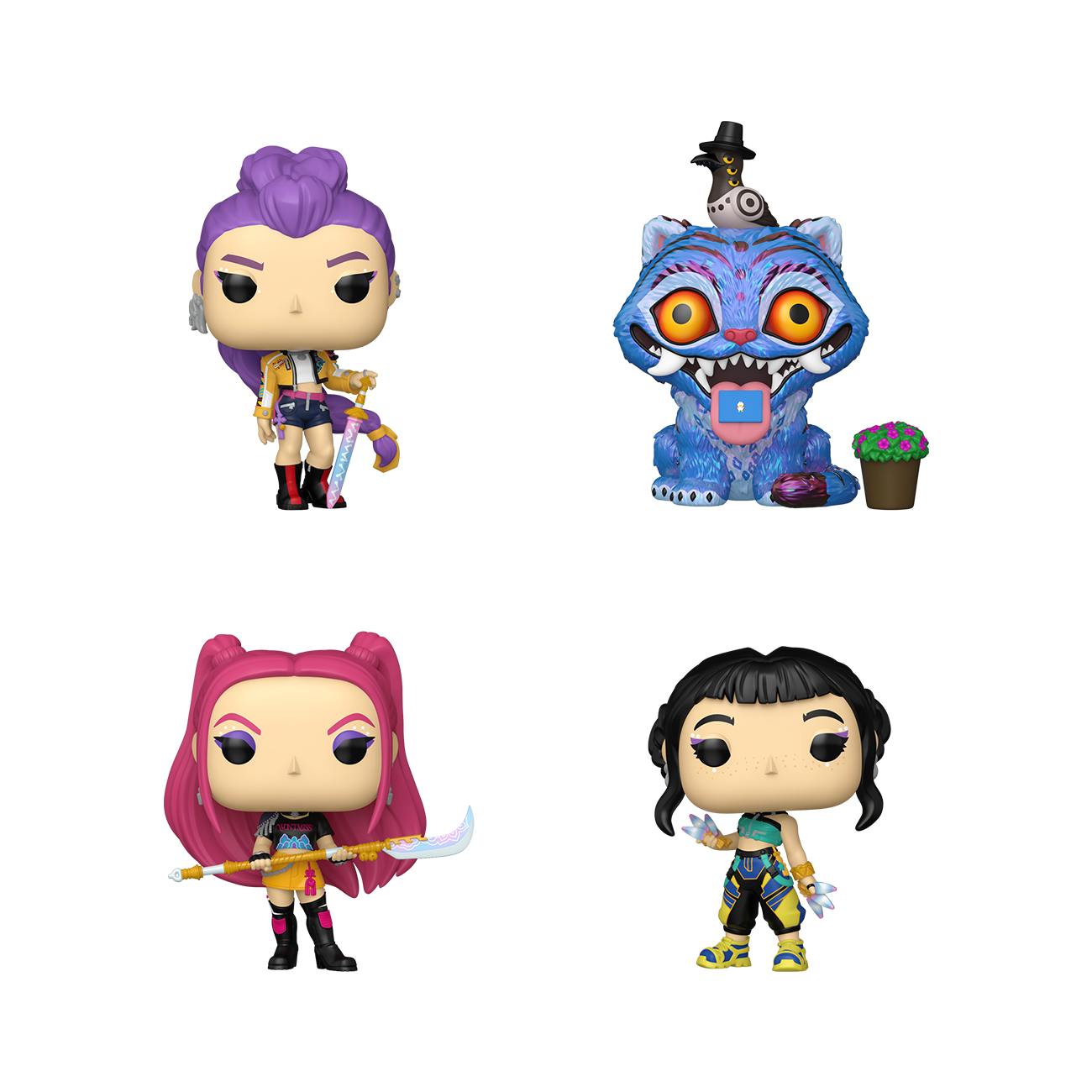Pop! HUNTR/X 4-Pack