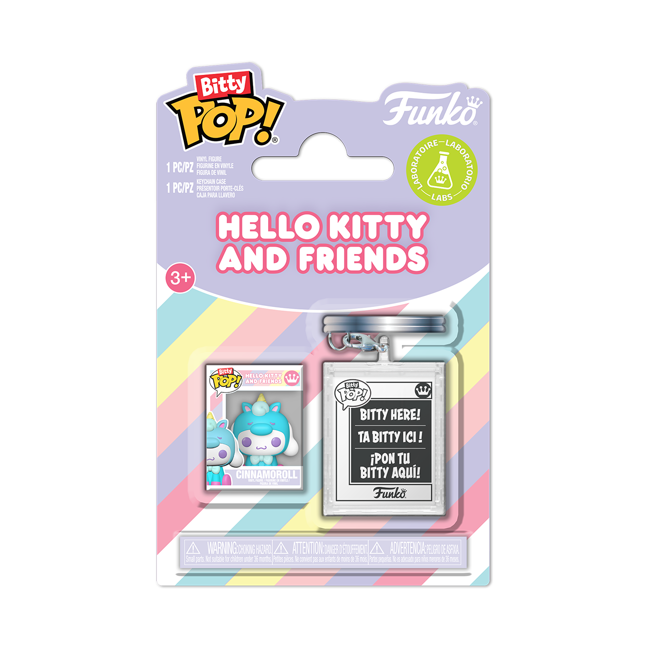 Bitty Pop! & Accessories Cinnamoroll (Unicorn) & Keychain