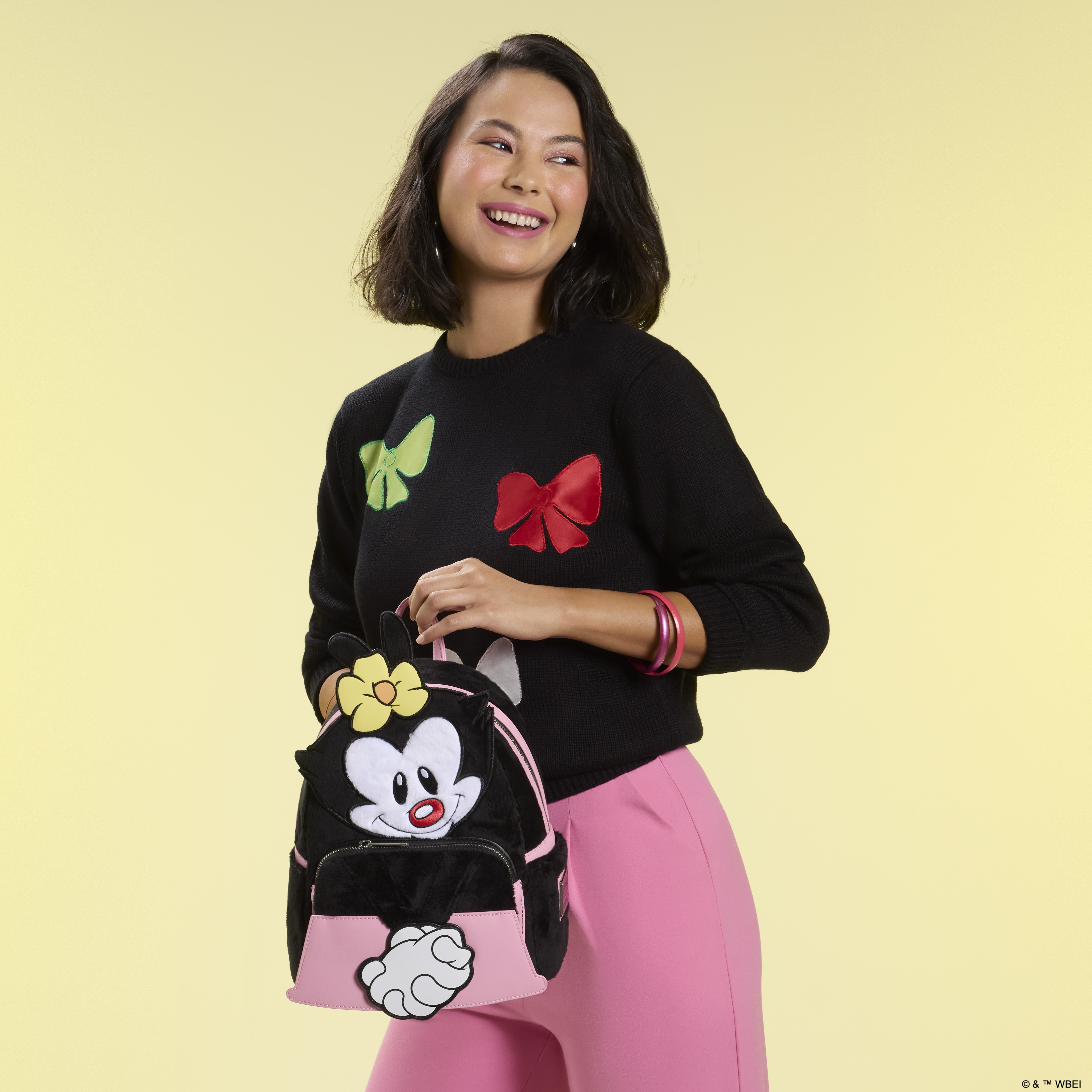 Alternative view of Animaniacs Exclusive Dot Warner Cosplay Plush Mini Backpack