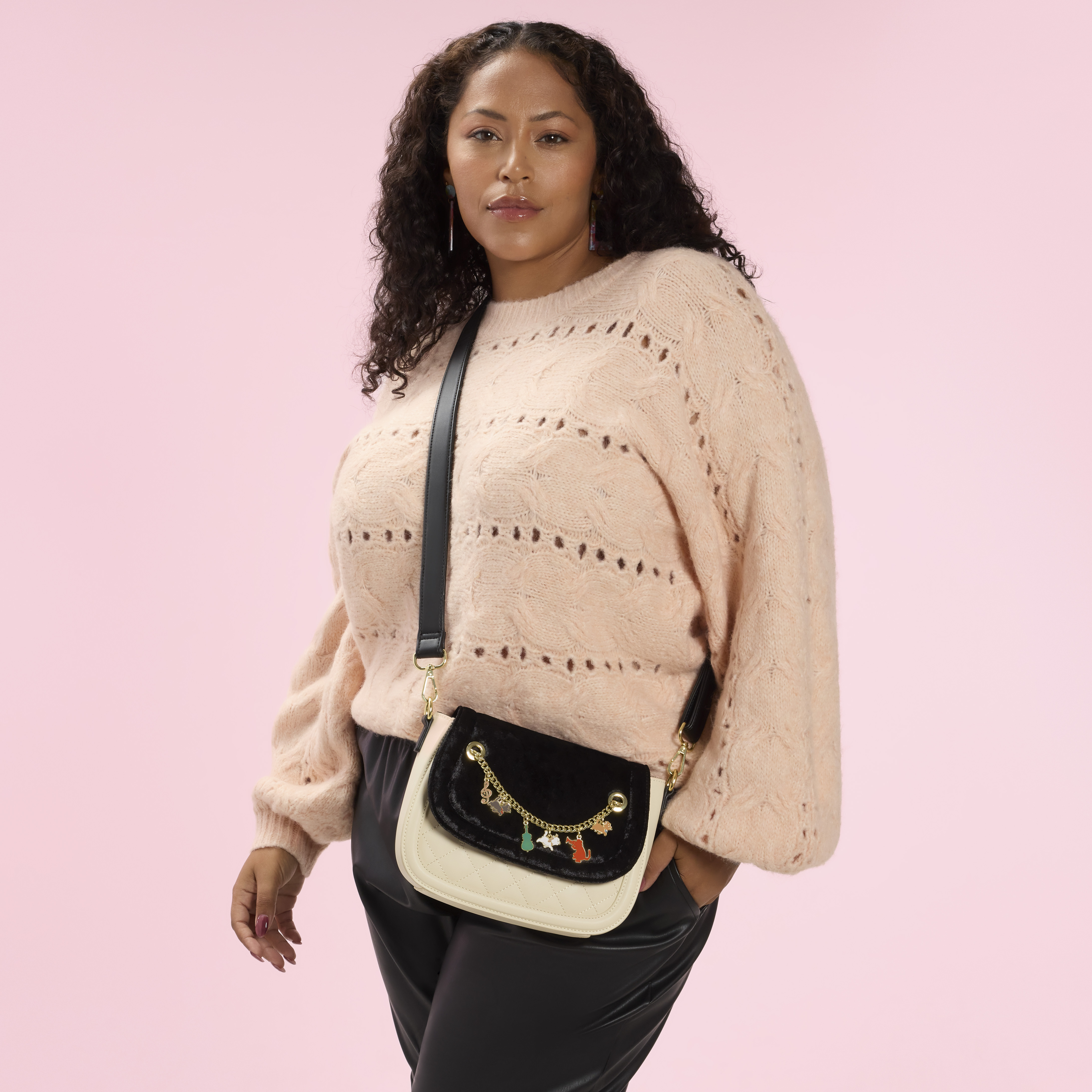 Alternative view of The Aristocats Charm Crossbody Bag