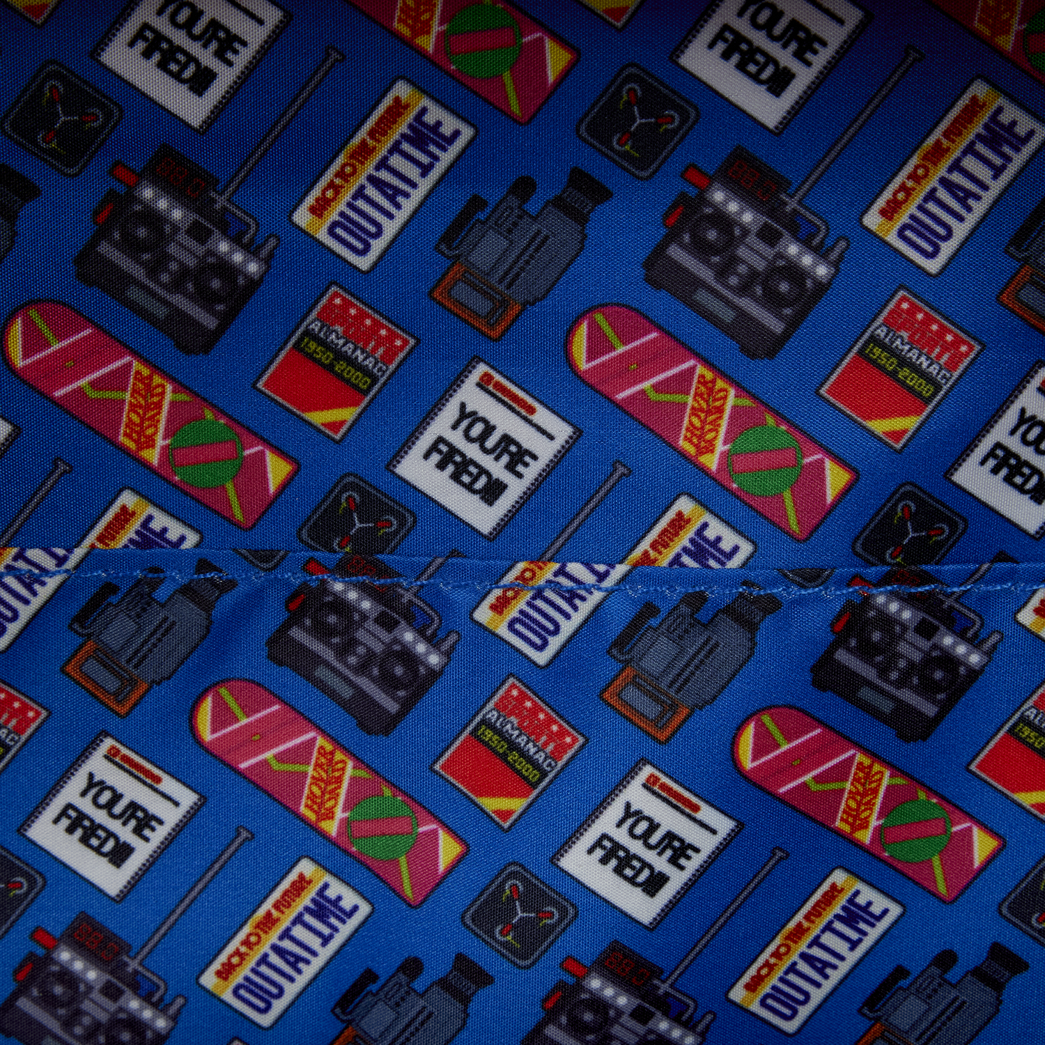 Back to the Future Marty McFly Cosplay Mini Backpack - Image 7