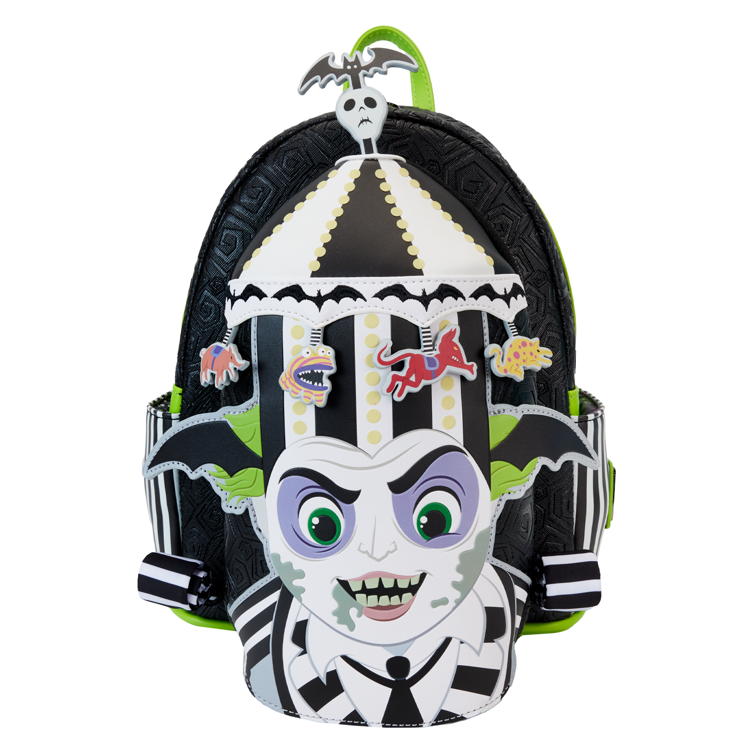 Beetlejuice Carousel Hat Light Up Cosplay Mini Backpack