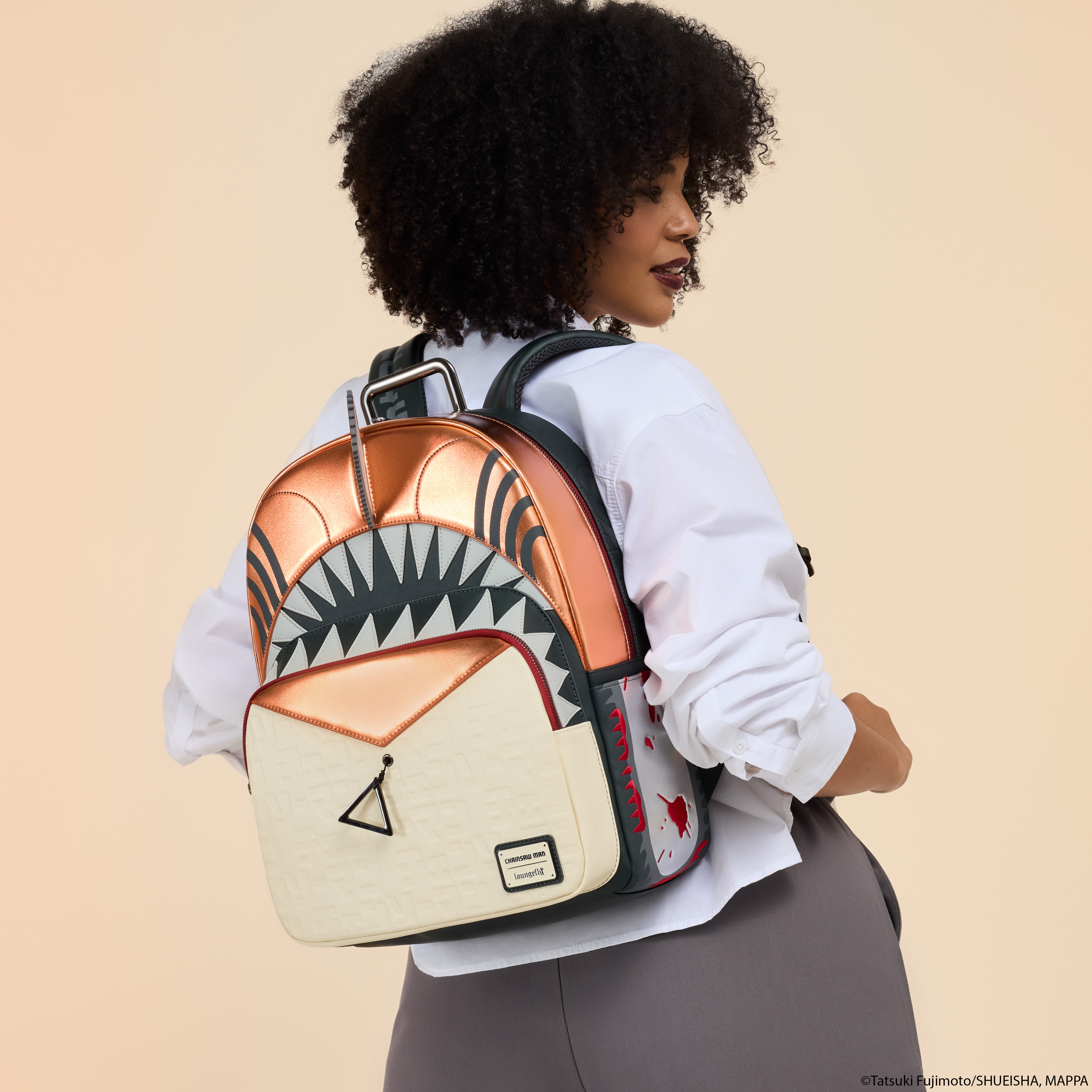 Alternative view of Chainsaw Man Full-Size Backpack