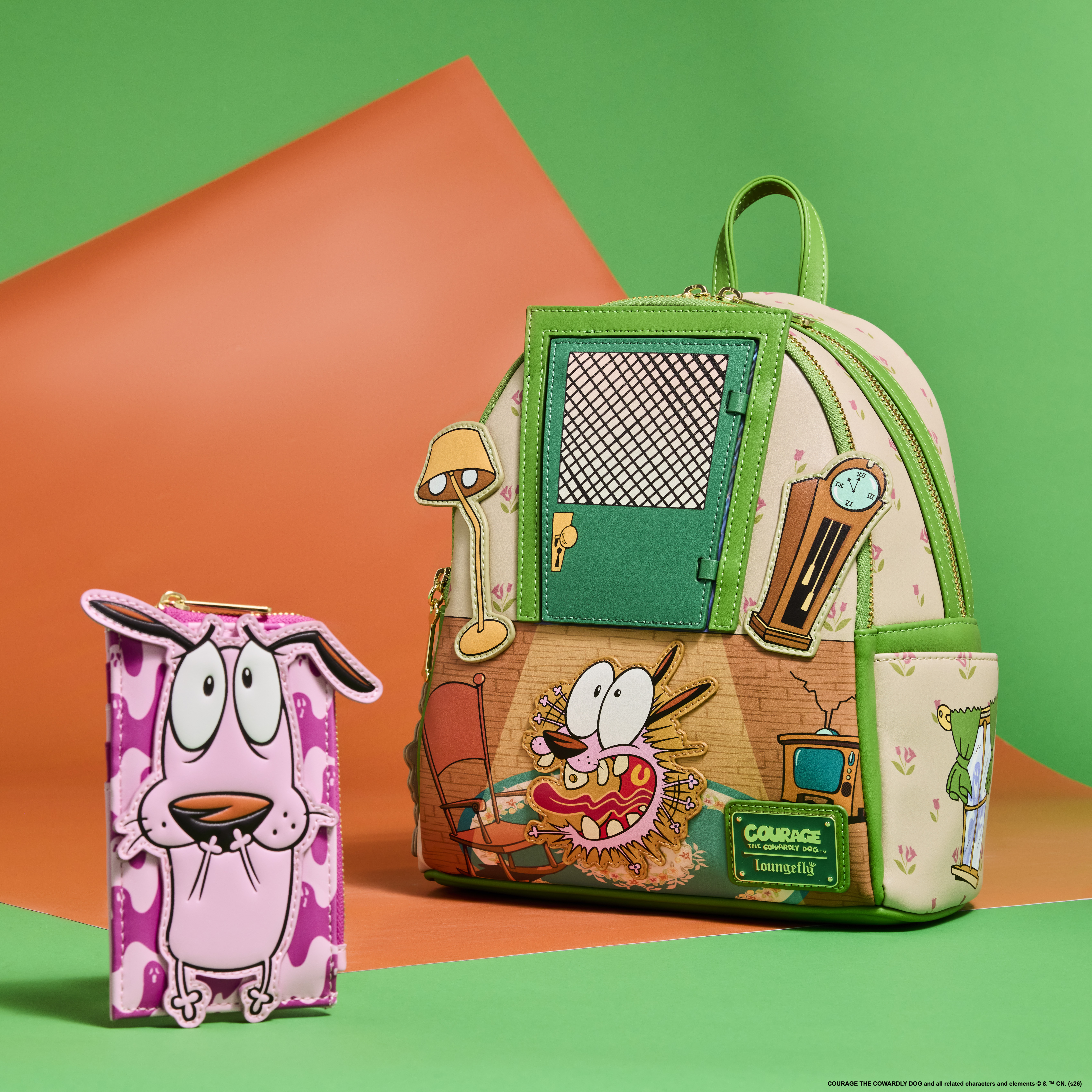 Courage the Cowardly Dog Lenticular Mini Backpack - Image 7