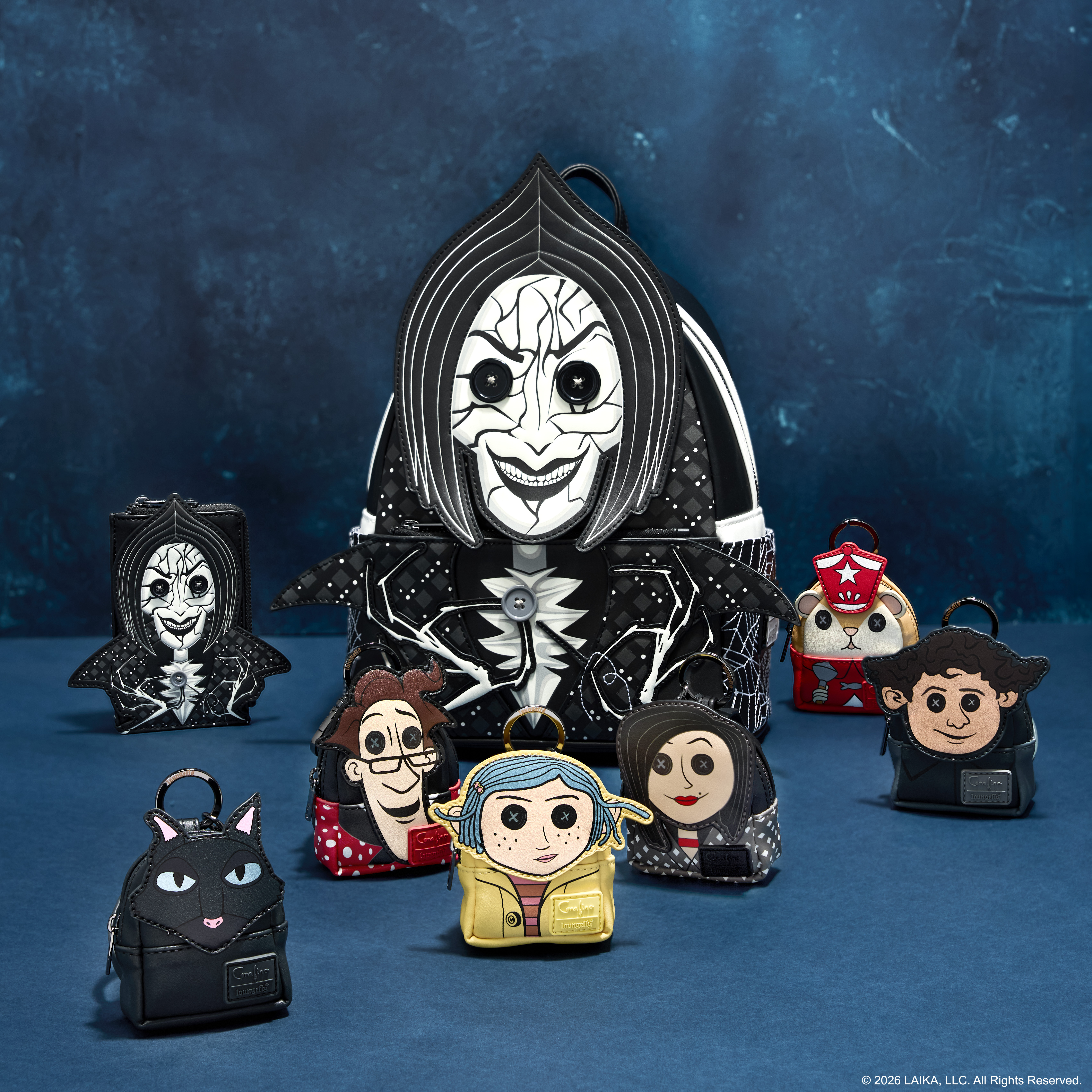 Coraline Cosplay Mystery Mini Backpack Keychain Charm - Image 9