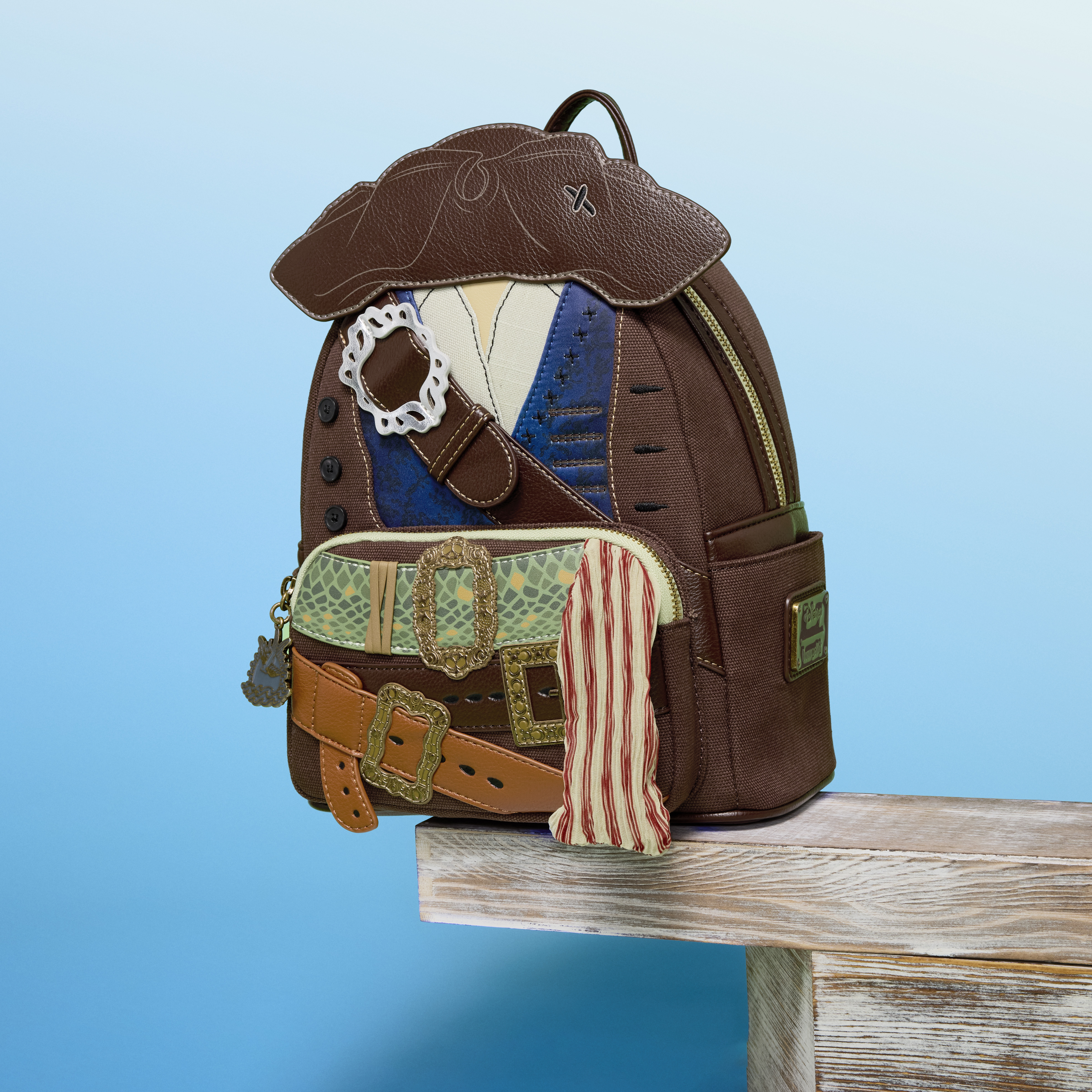 Pirates of the Caribbean Jack Sparrow Cosplay Mini Backpack - Image 3