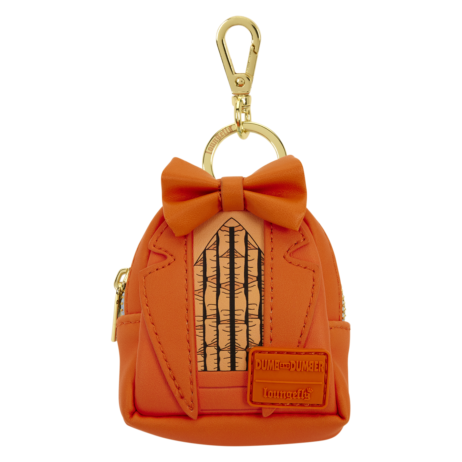 Dumb & Dumber Suit Cosplay Reversible Keychain Charm