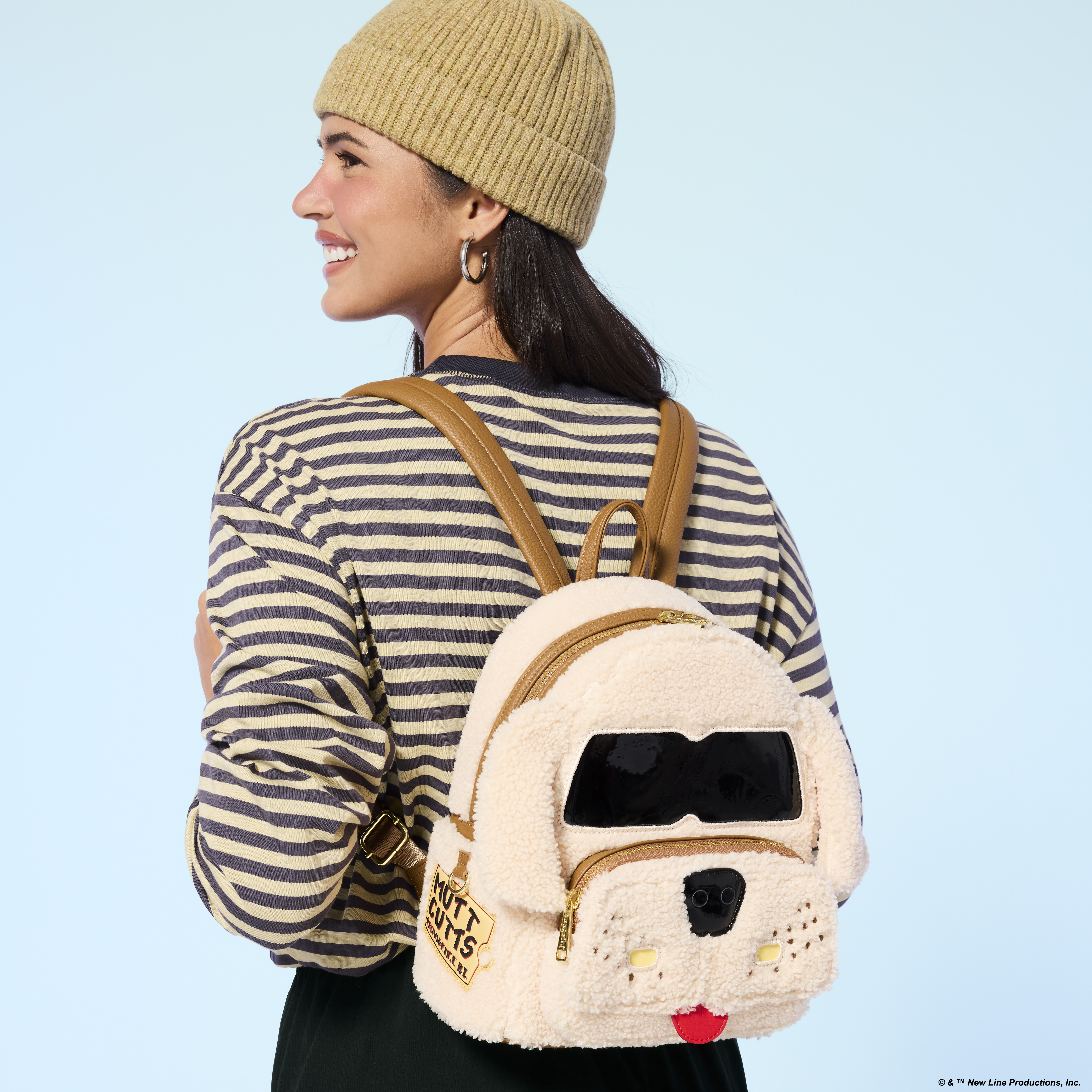 Alternative view of Dumb & Dumber Mutts Cutts Van Glow Plush Mini Backpack