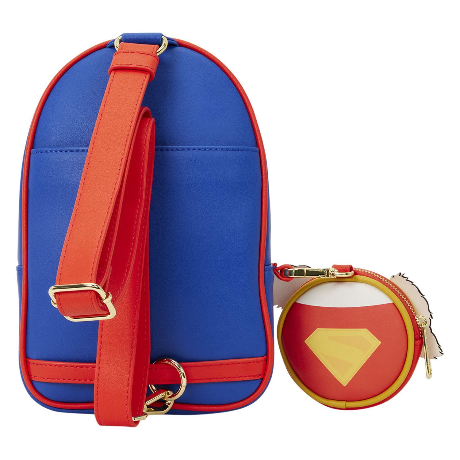 Supergirl Krypto Sling Crossbody Bag with Coin Bag - Image 5