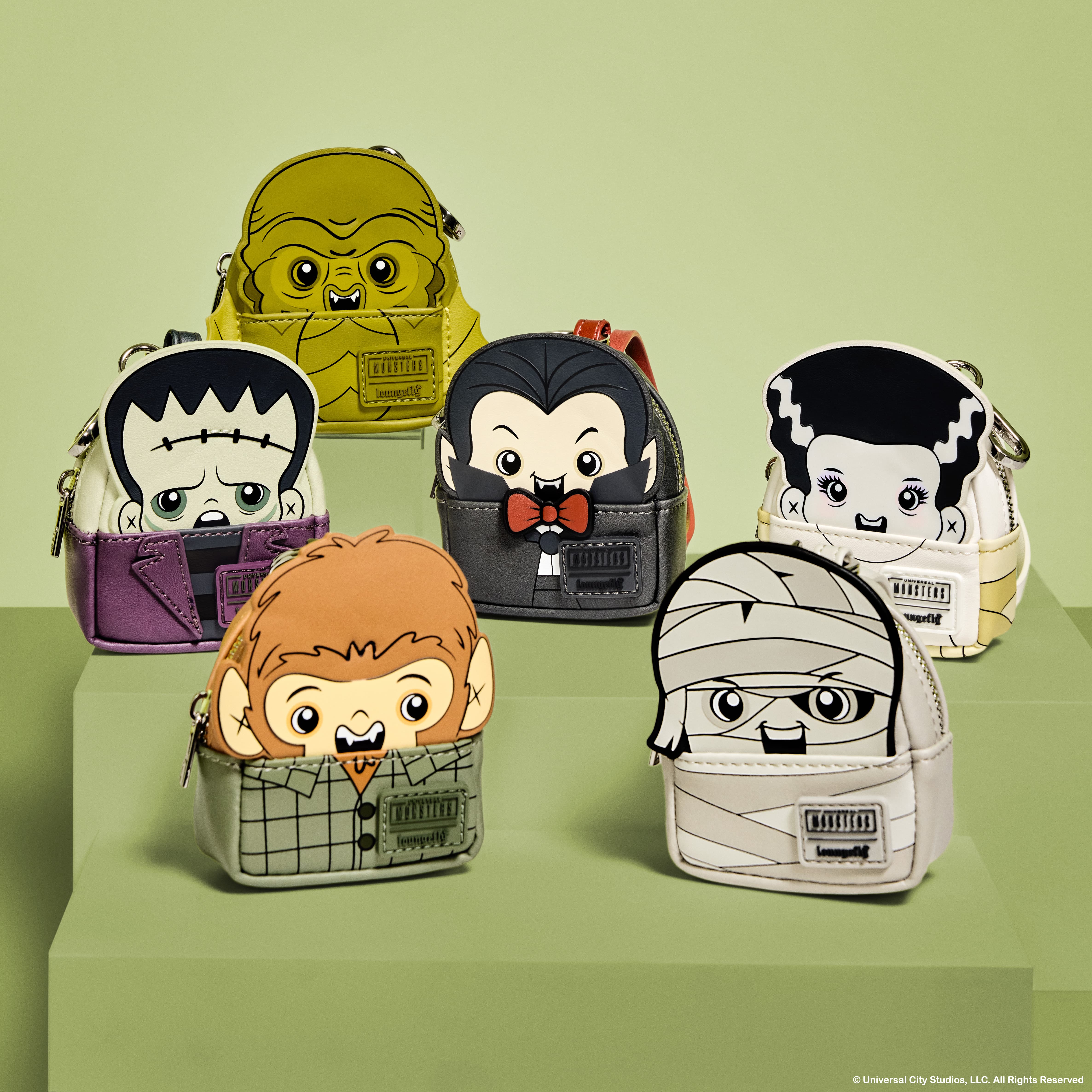 Alternative view of Universal Monsters Cosplay Mystery Mini Backpack Keychain Charm