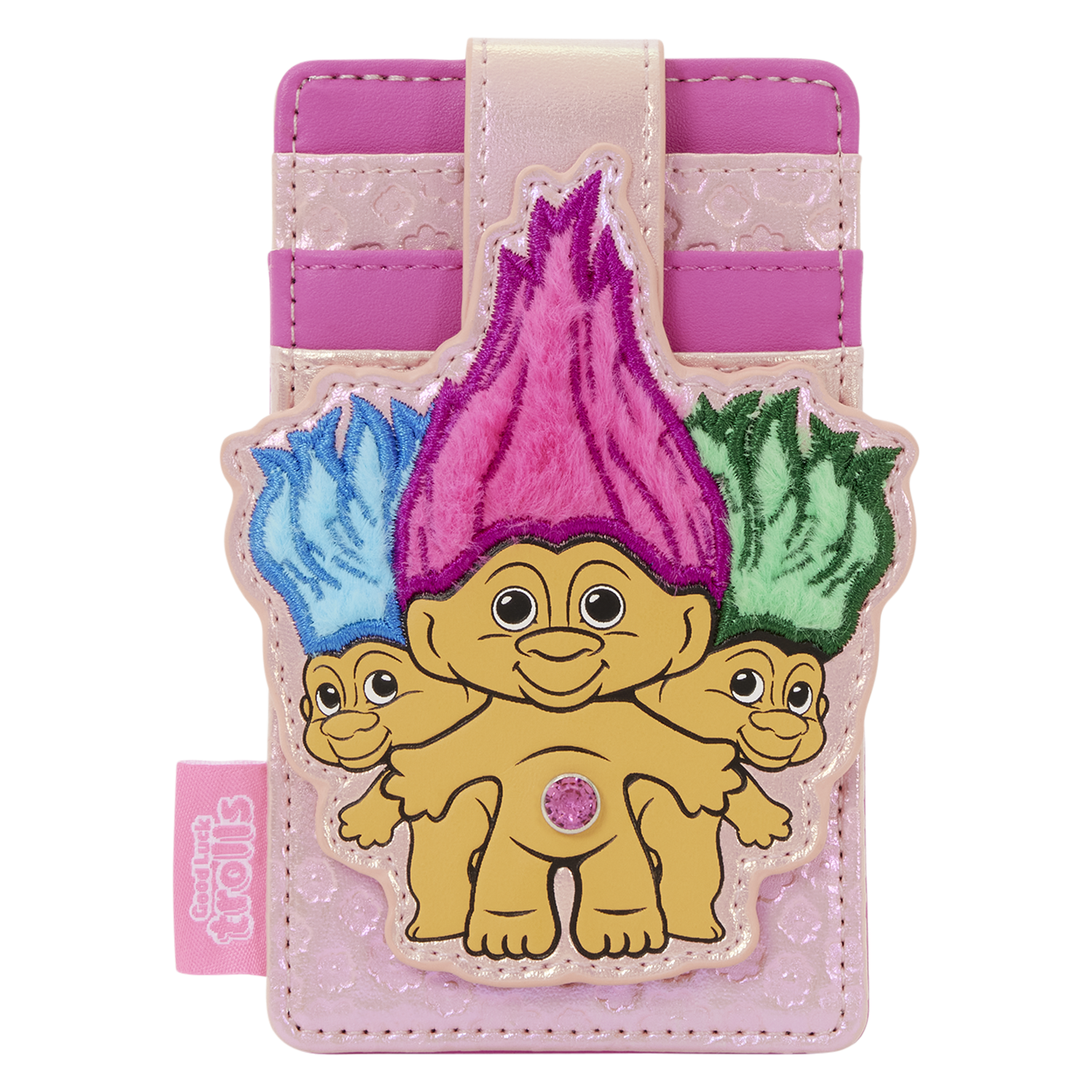 Classic Good Luck Trolls Exclusive Iridescent Card Holder