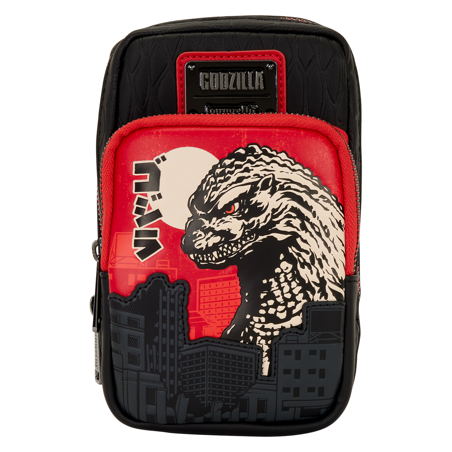 Godzilla Cell Phone Crossbody Bag with Coin Bag