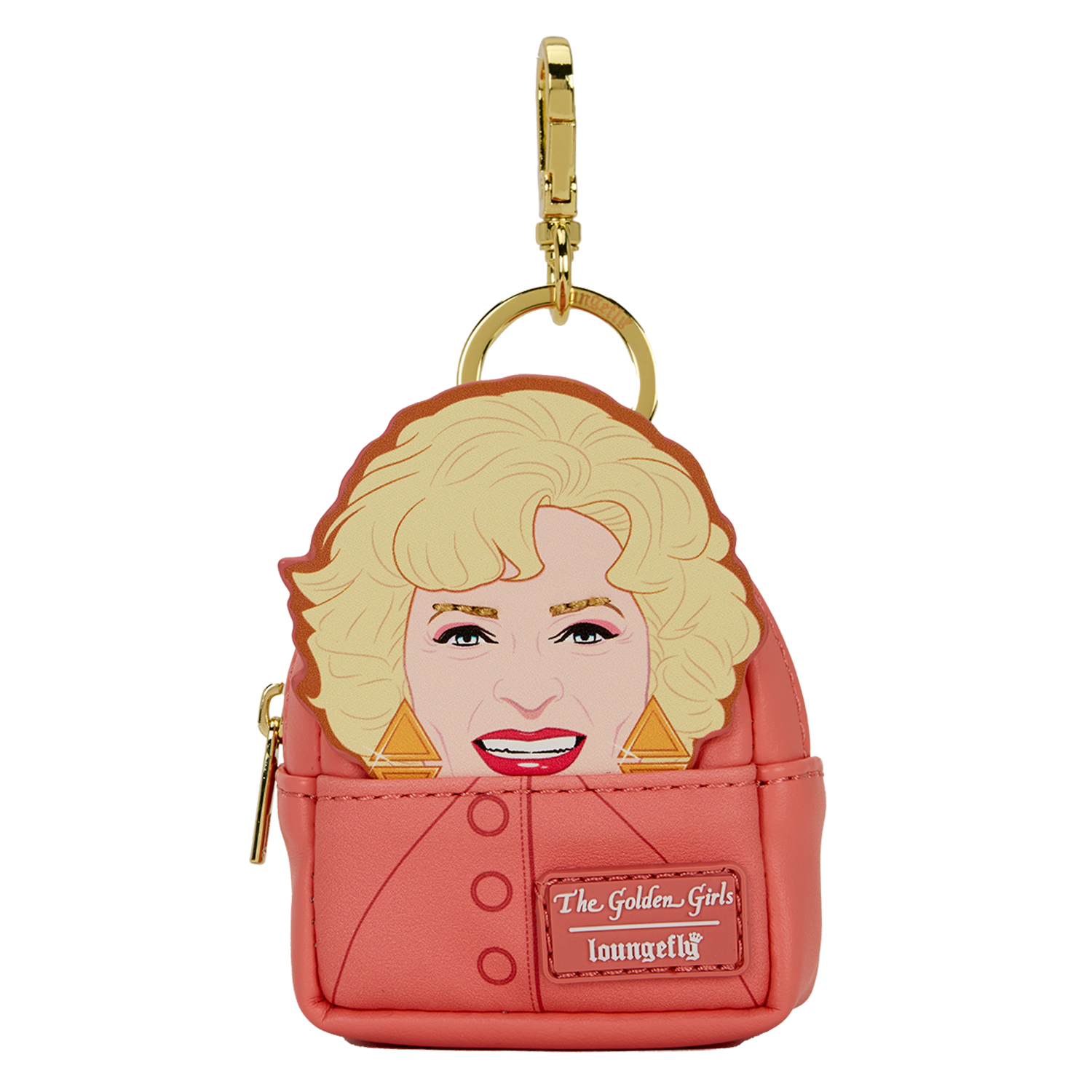 Alternative view of The Golden Girls Cosplay Mystery Mini Backpack Keychain Charm