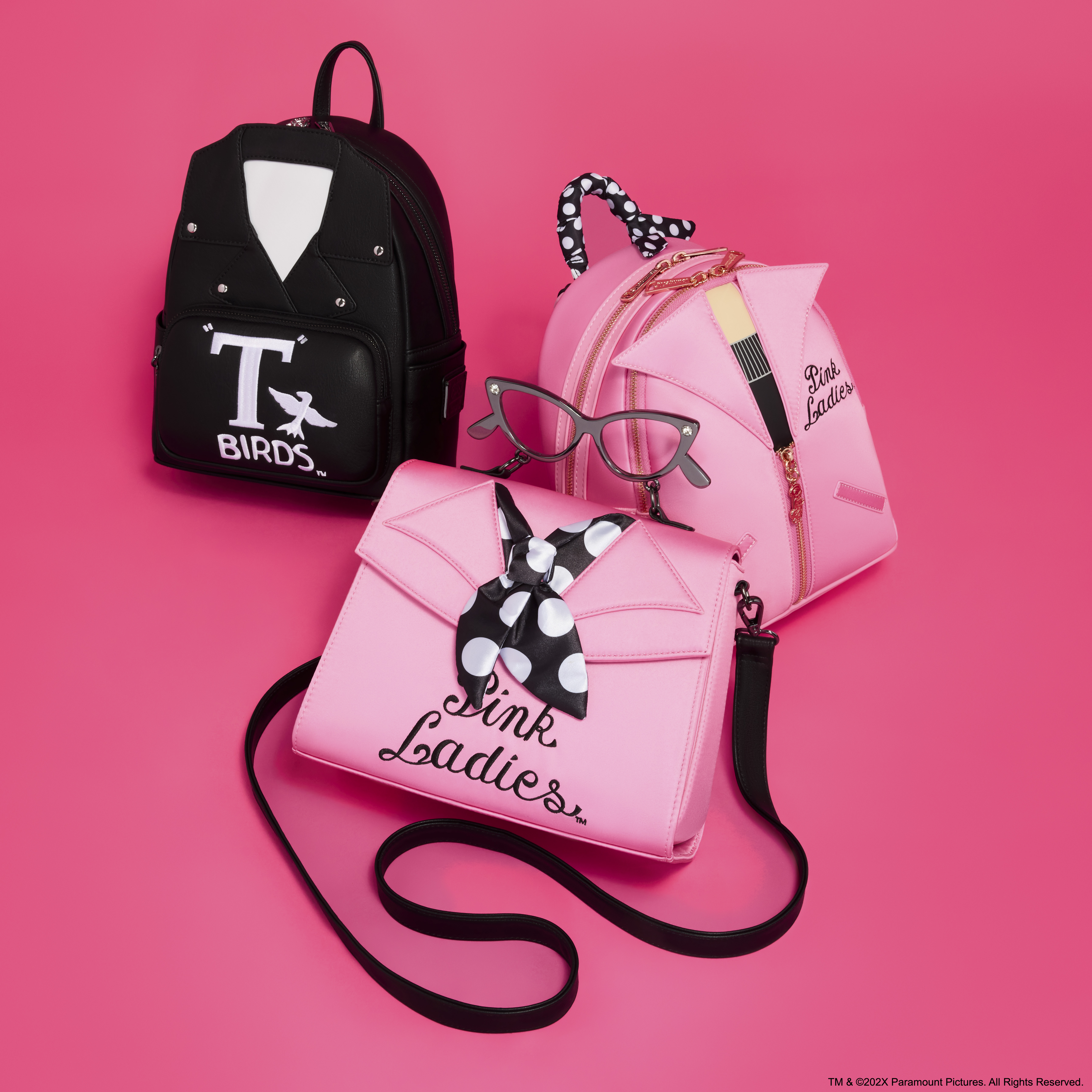 Grease Pink Ladies Crossbody Bag - Image 3