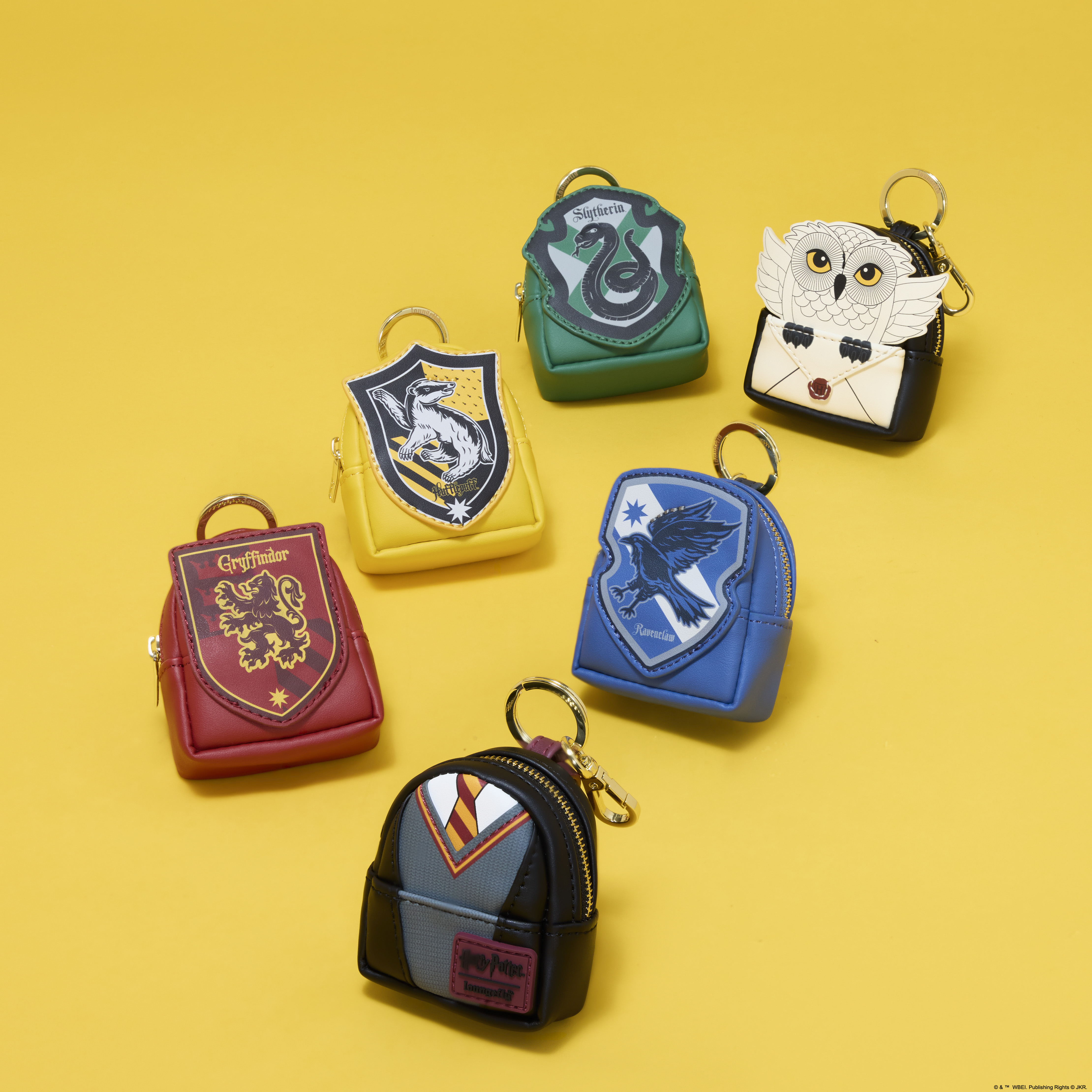 Alternative view of Harry Potter Hogwarts Mystery Mini Backpack Keychain Charm