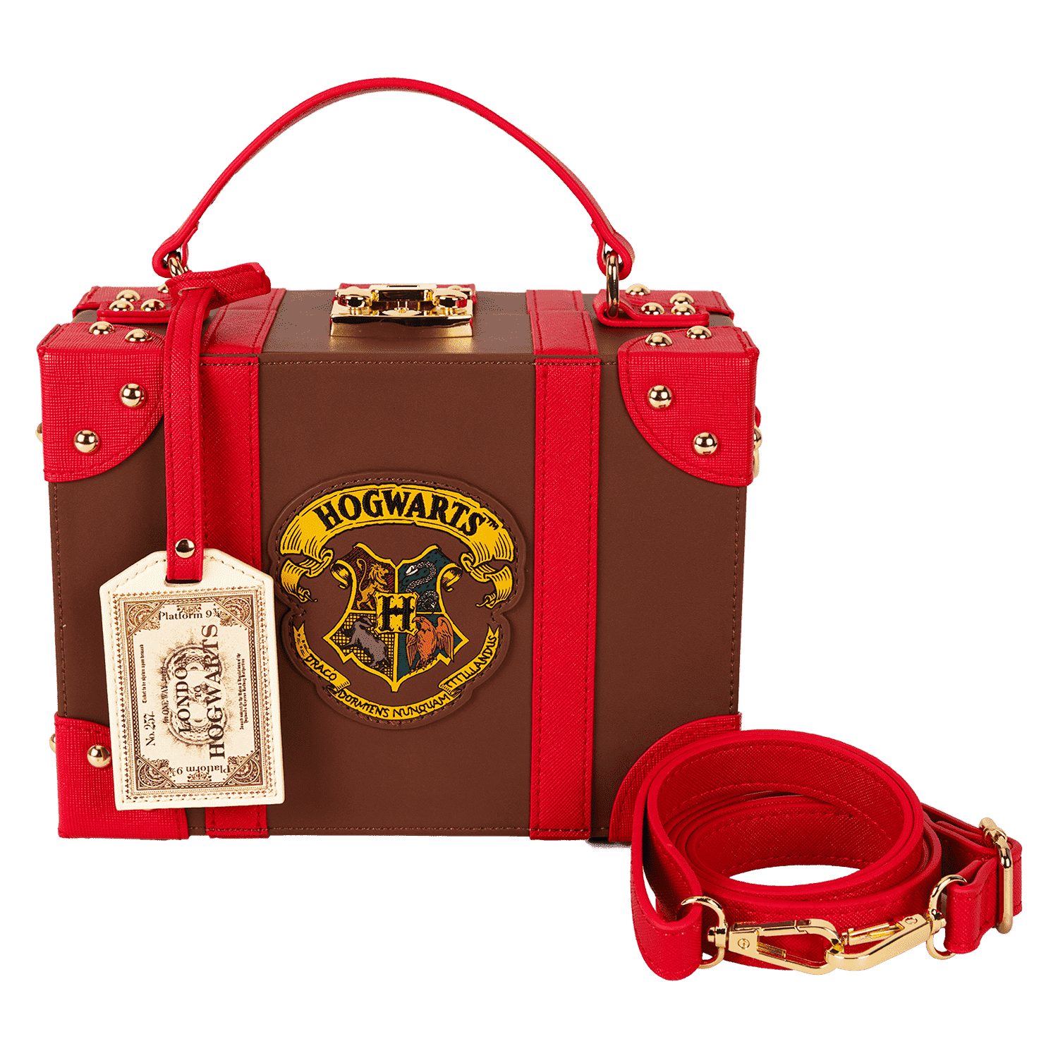 Harry Potter Hogwarts Express Luggage Trunk Crossbody Bag - Image 3