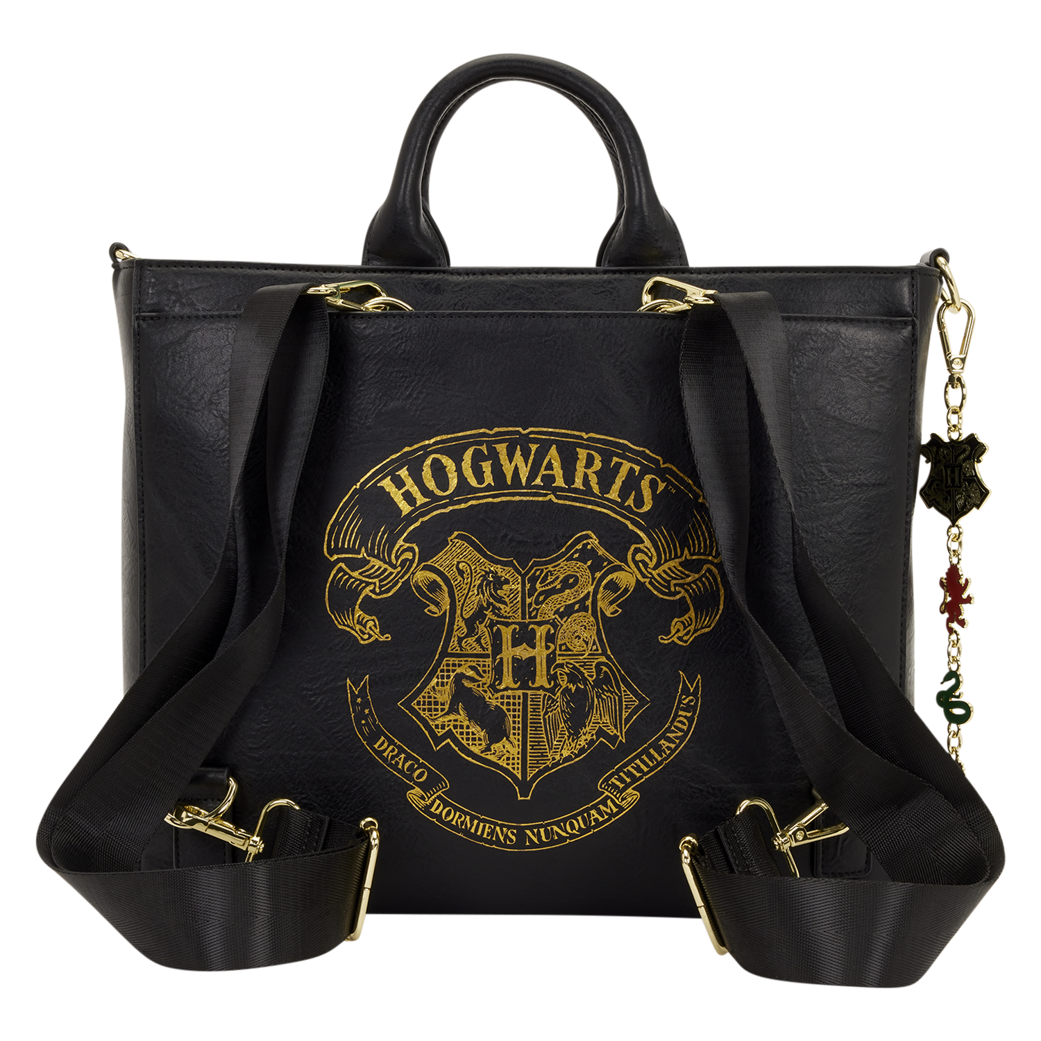 Harry Potter Hogwarts Letter Convertible Backpack & Tote Crossbody Bag - Image 5