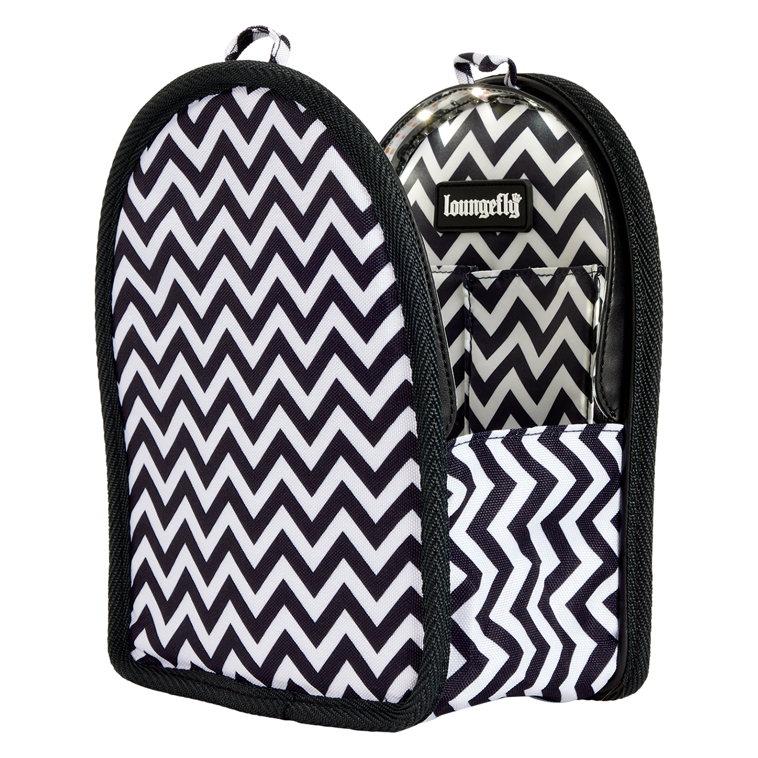 Alternative view of Loungefly Chevron Light-Up Mini Backpack Bag Organizer Insert