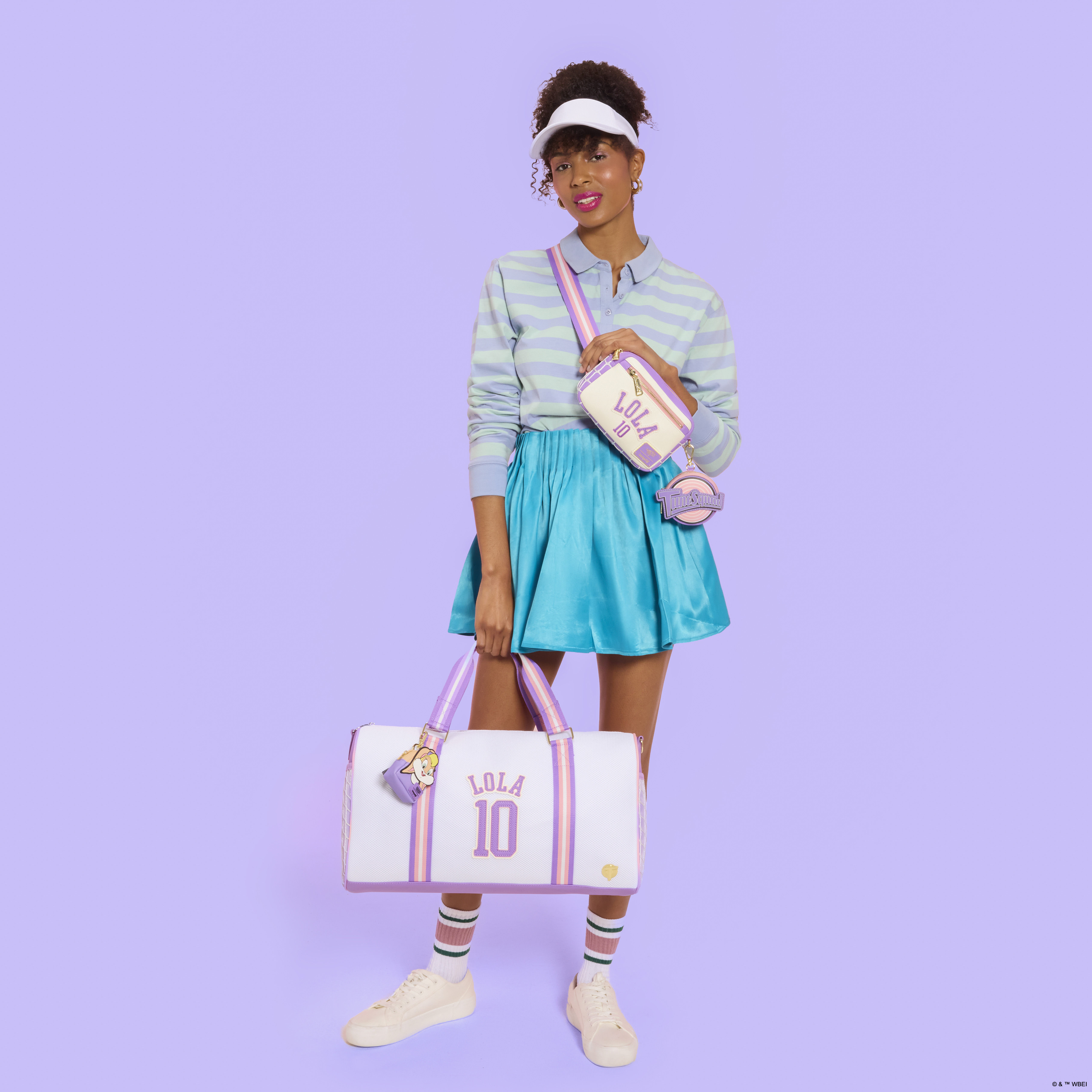 Looney Tunes Lola Bunny Sling Crossbody Bag with Coin Bag - Image 3