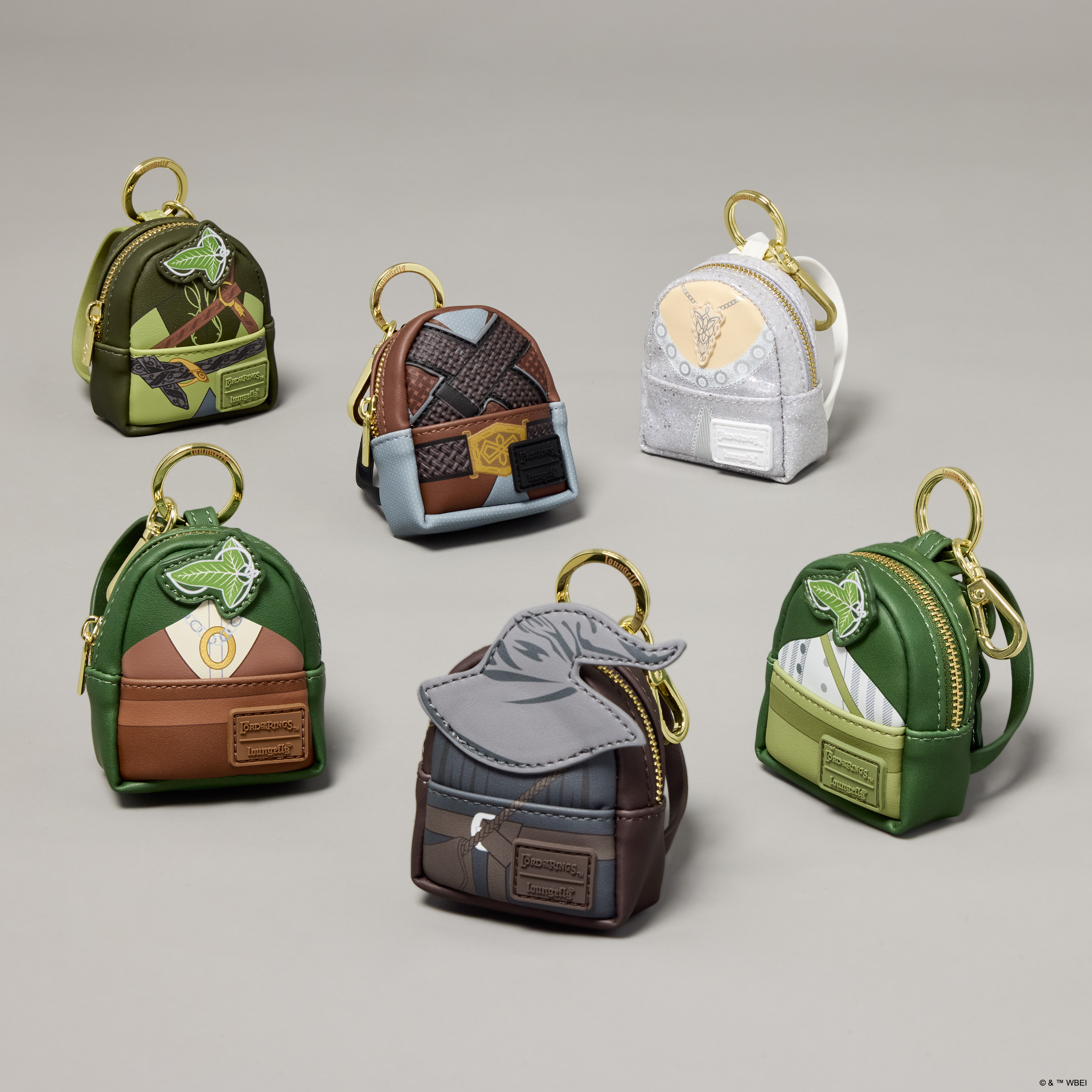 Alternative view of The Lord of the Rings Cosplay Mystery Mini Backpack Keychain Charm