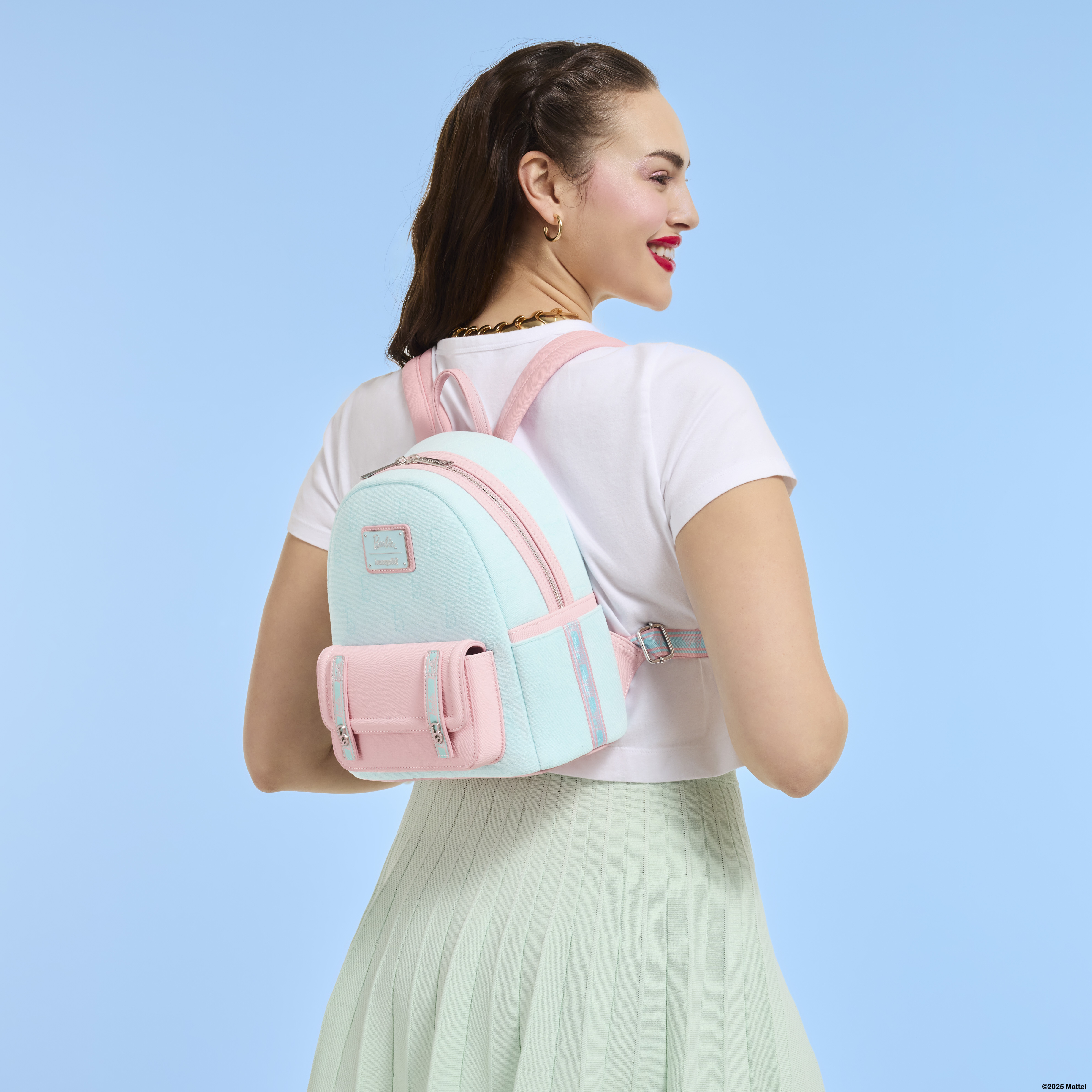 Alternative view of Classic Barbie Terry Cloth Mini Backpack
