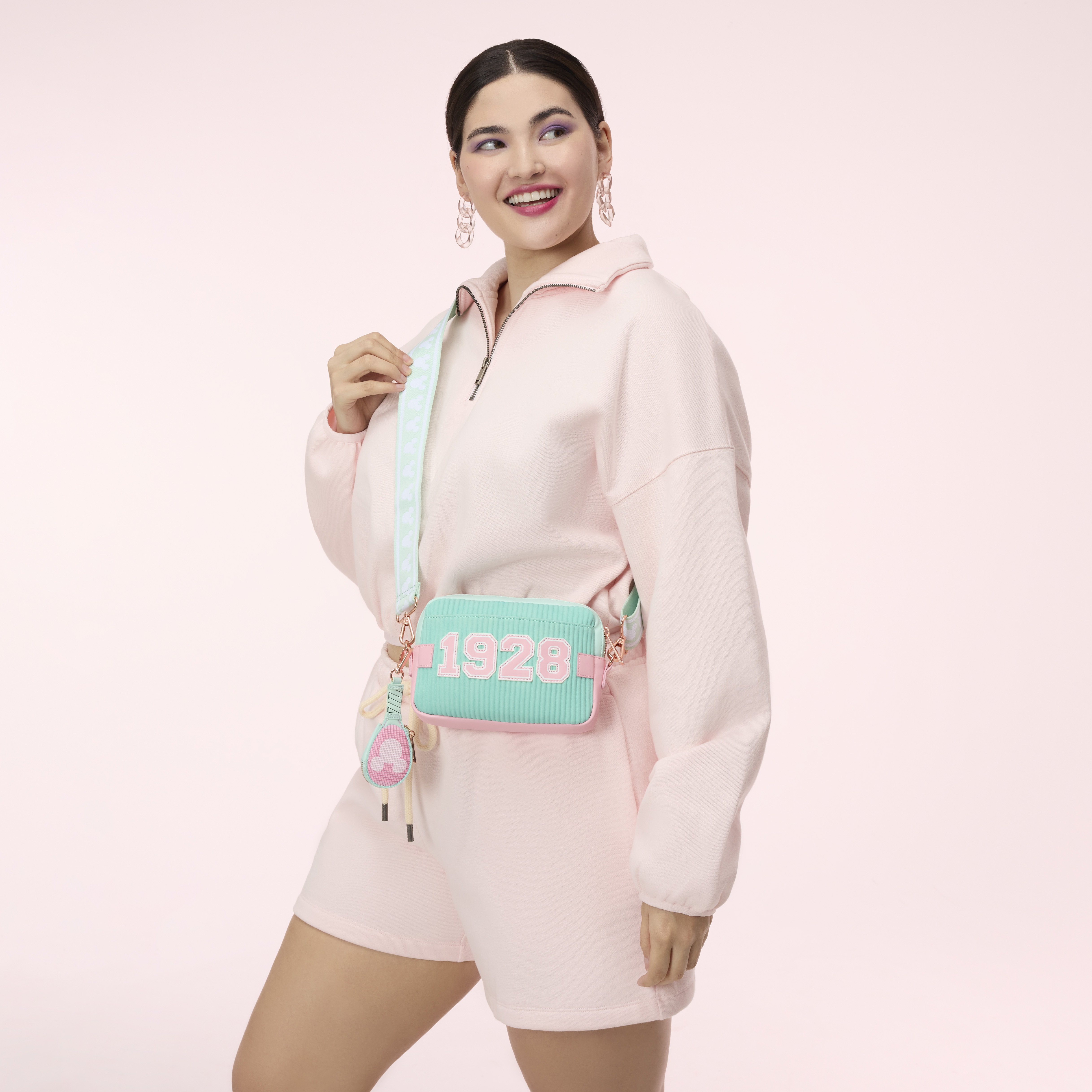 Alternative view of Mickey Mouse Tennis Sling Crossbody Bag with Coin Bag