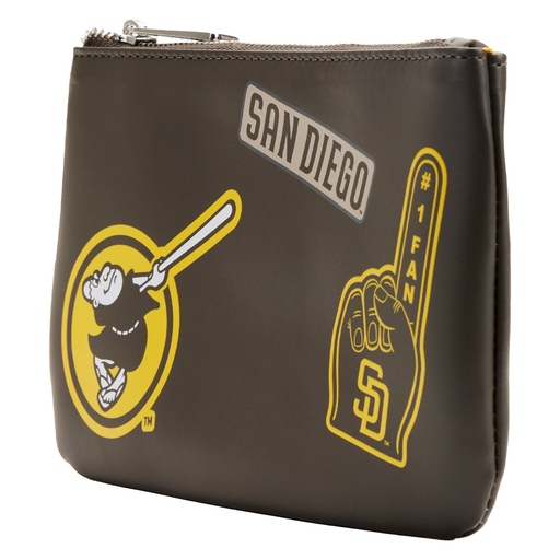 MLB SD Padres Clear Tote Crossbody Stadium Bag with Pouch - Image 7