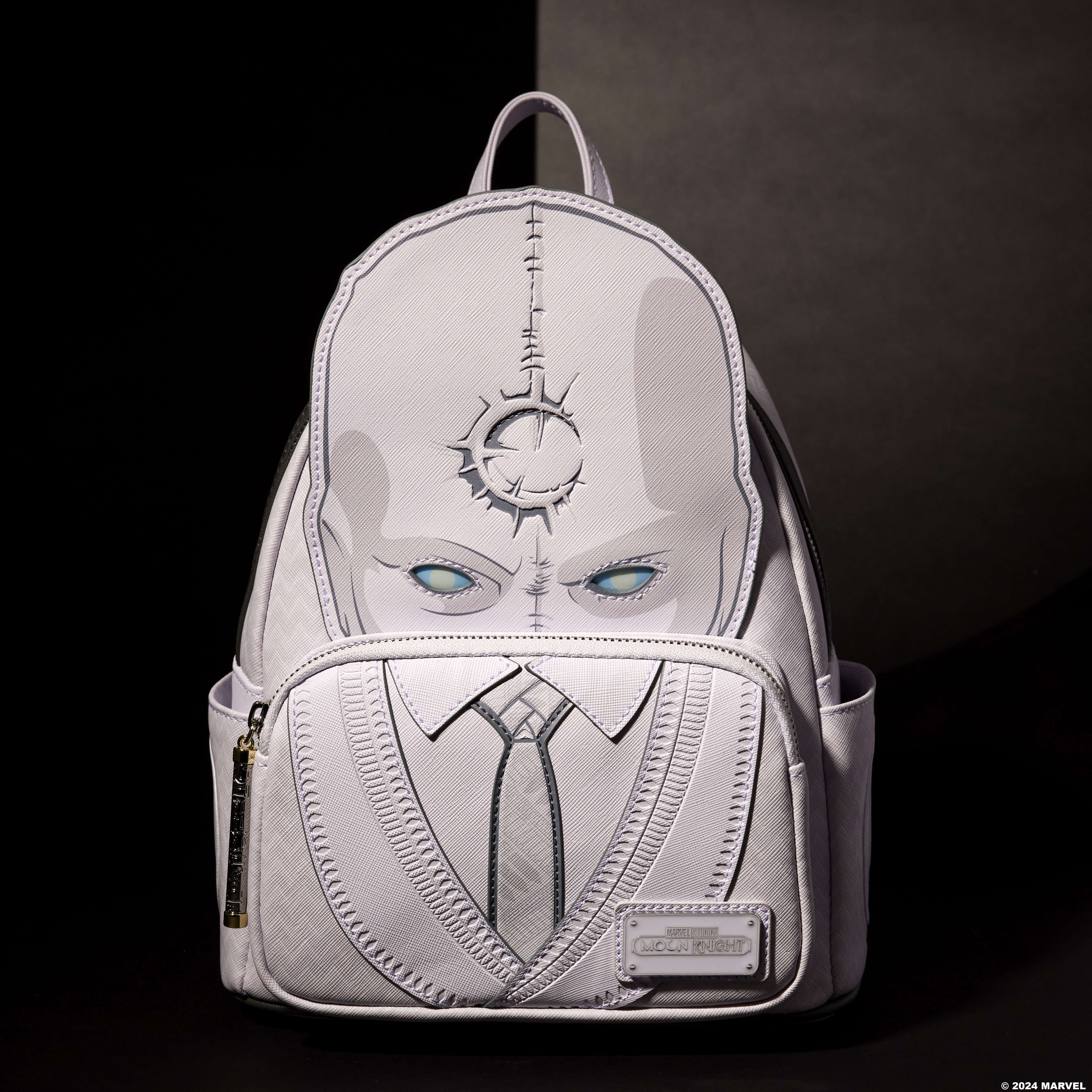 Alternative view of C2E2 Limited Edition Moon Knight Mr. Knight Cosplay Light Up Mini Backpack