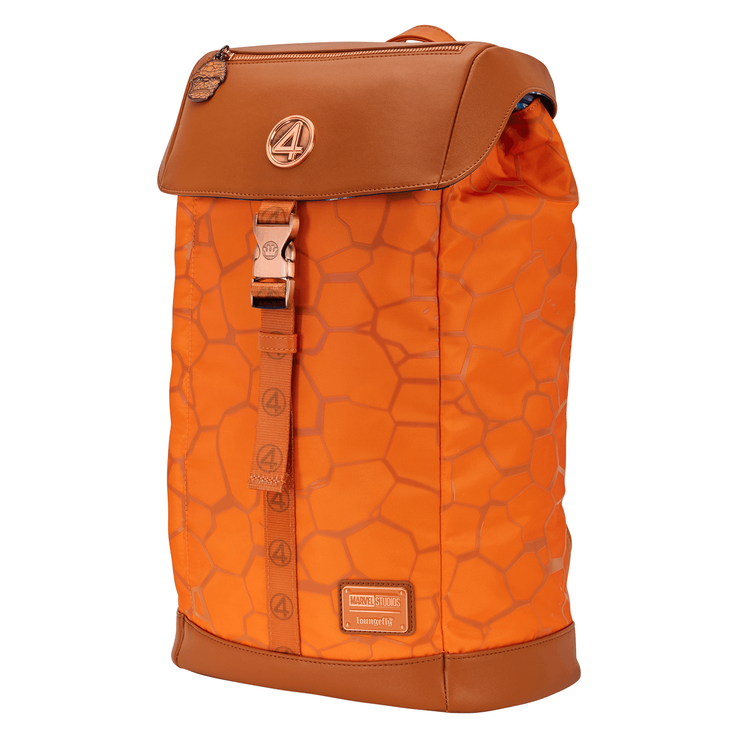 Alternative view of Fantastic Four The Thing Drawstring Full-Size Backpack
