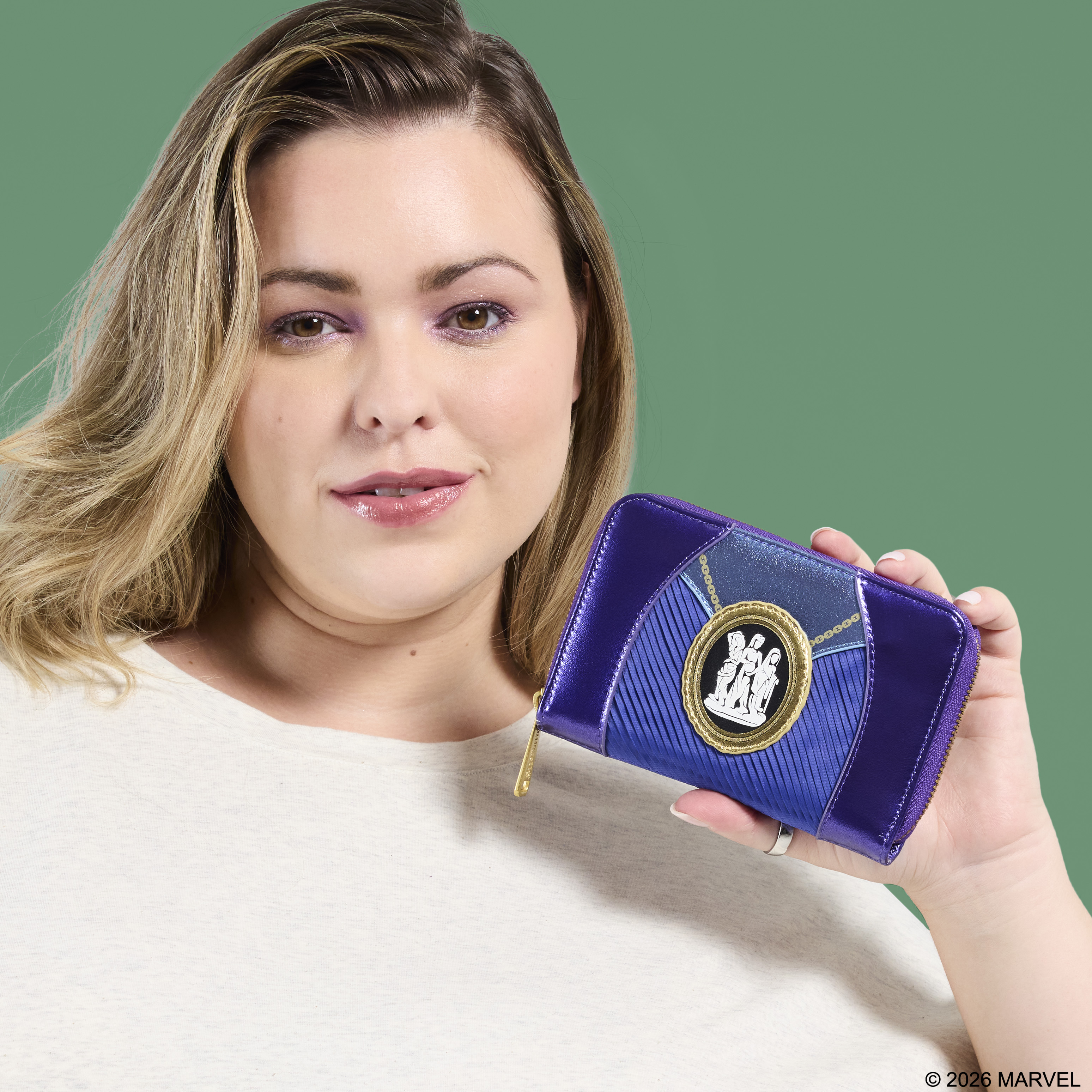 Alternative view of Agatha All Along Exclusive Cosplay Zip Around Wallet