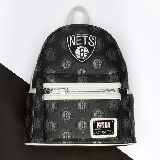 Alternative view of NBA Brooklyn Nets Logo Mini Backpack