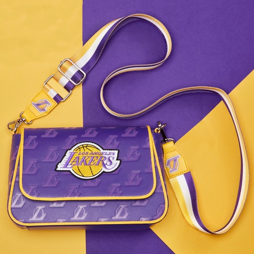 Alternative view of NBA Los Angeles Lakers Logo Crossbody Bag