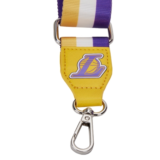 NBA Los Angeles Lakers Logo Crossbody Bag - Image 7