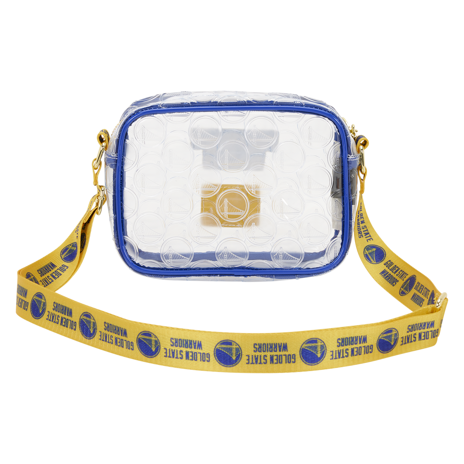 NBA Golden State Warriors Clear Crossbody Stadium Bag - Image 4